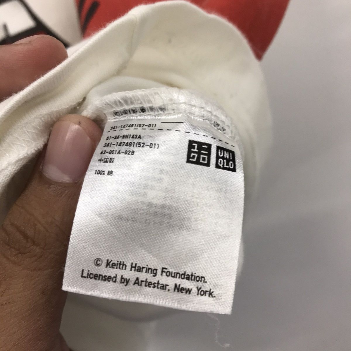Keith Haring × Uniqlo Rare!! Uniqlo X Keith Haring American Art Tee Size US L / EU 52-54 / 3 - 15 Thumbnail
