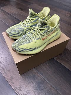 Yeezy hot sale green zebra