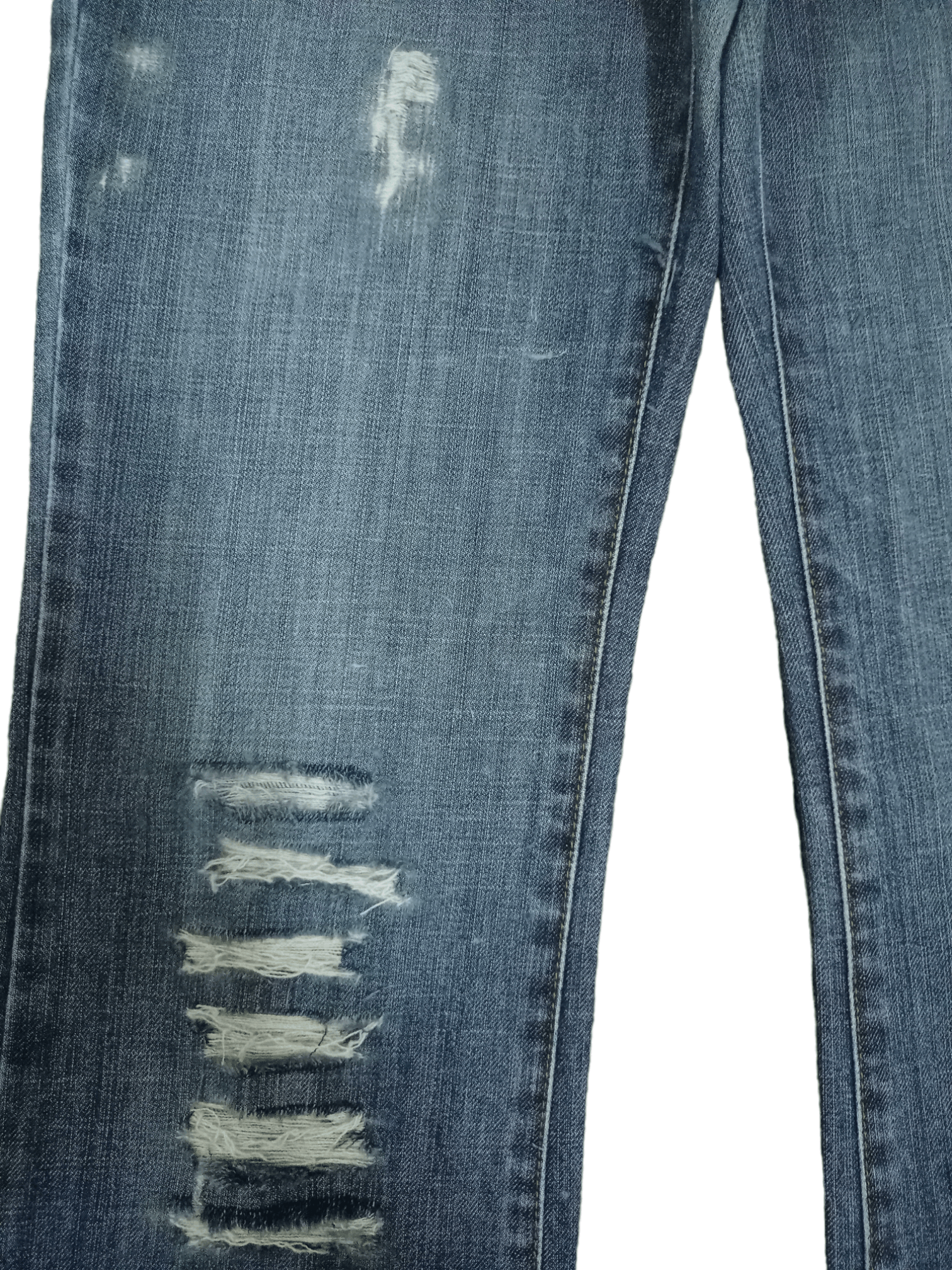 Uniqlo Vintage Japanese Uniqlo Blue Wash Flare Jeans 27x29 Size US 27 - 6 Thumbnail