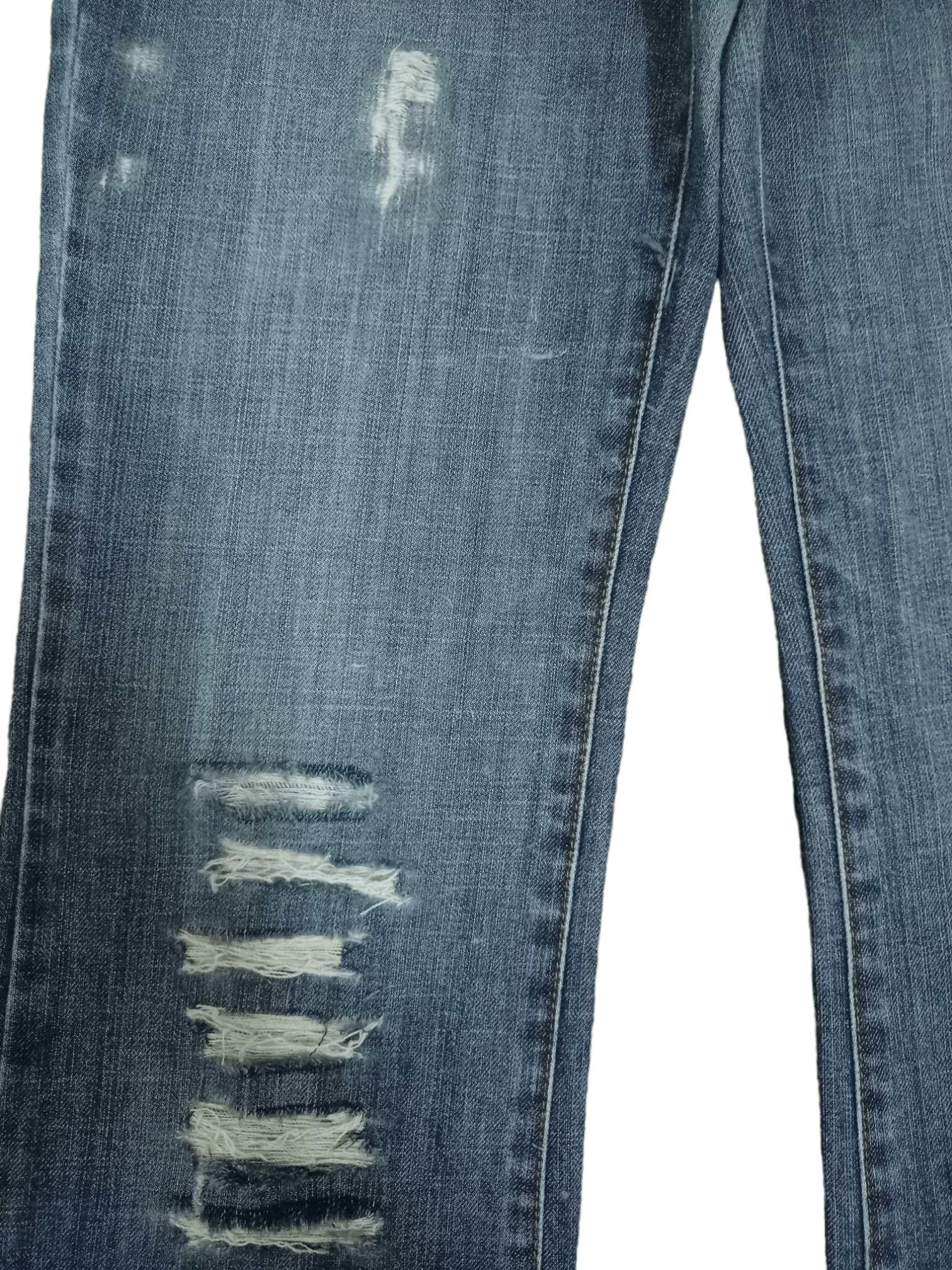 Japanese Brand × Uniqlo Vintage Japanese Uniqlo Blue Wash Flare Jeans 27x29 Size US 27 - 6 Thumbnail