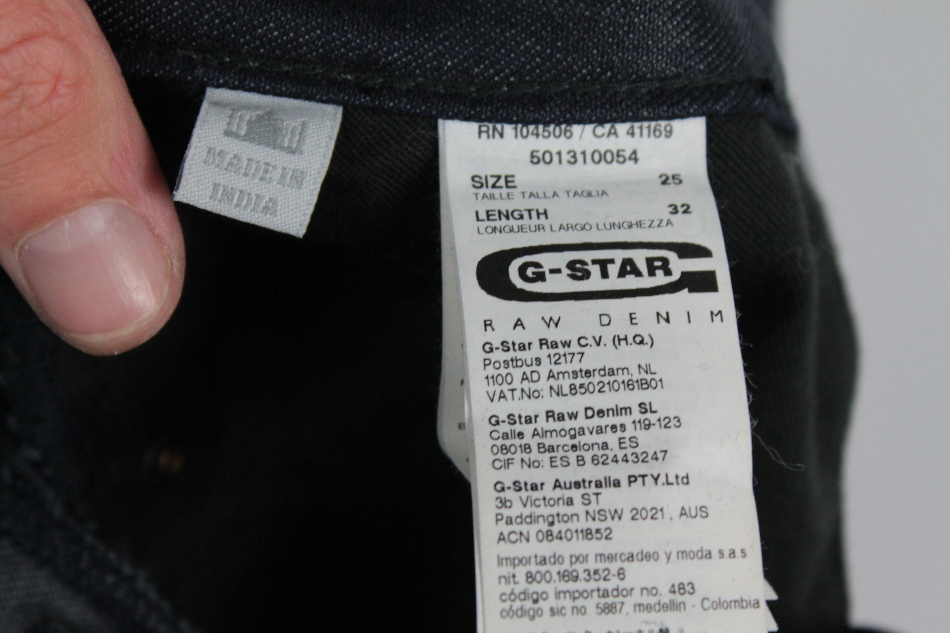 G-Star G-Star Raw Midge Rover Skinny Jeans Women's Size 25" / US 0 / IT 36 - 8 Thumbnail