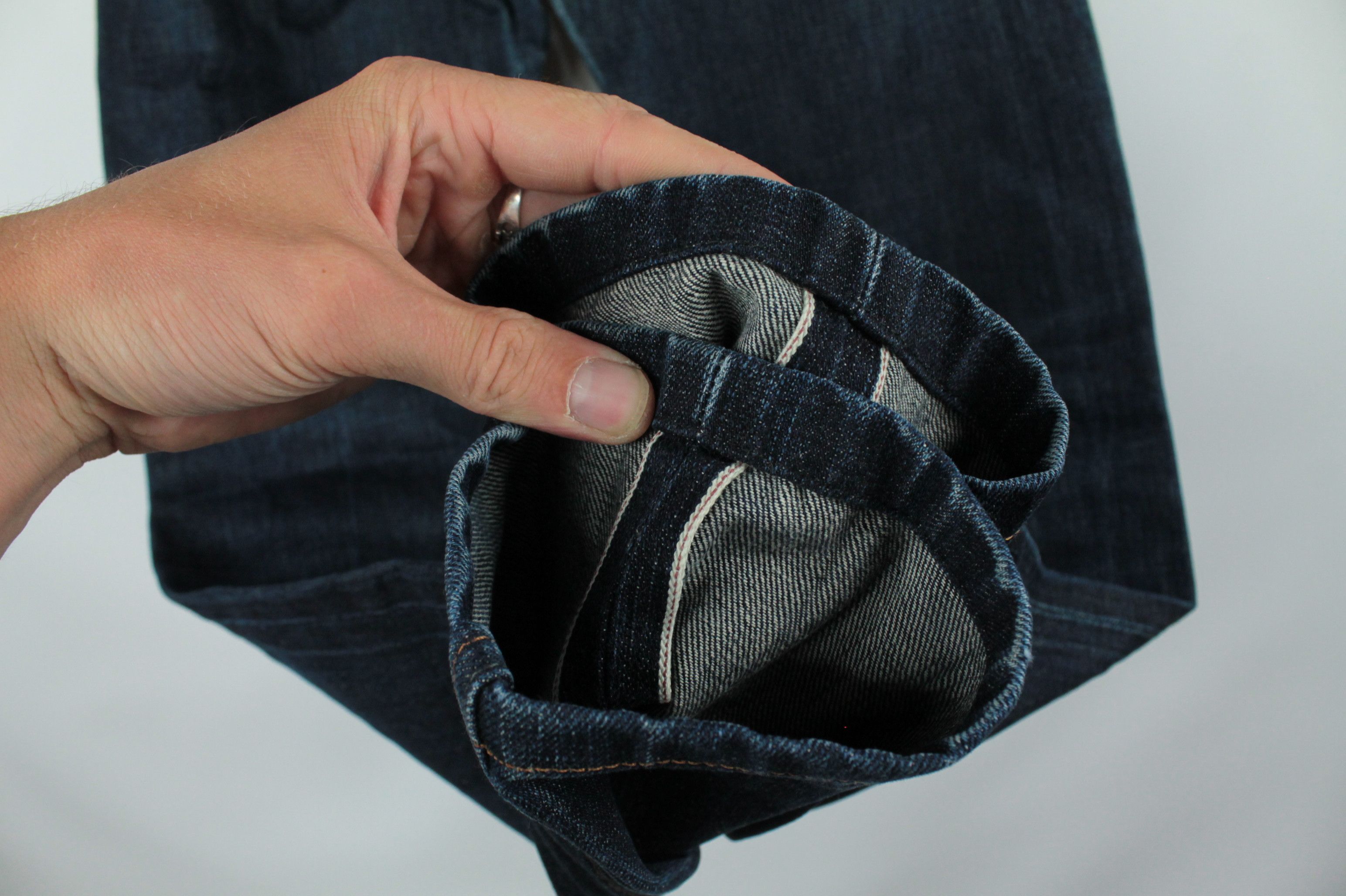 Ralph Lauren × Vintage Ralph Lauren Selvage Denim Straight Fit Women's Jeans Size 26" / US 2 / IT 38 - 6 Thumbnail