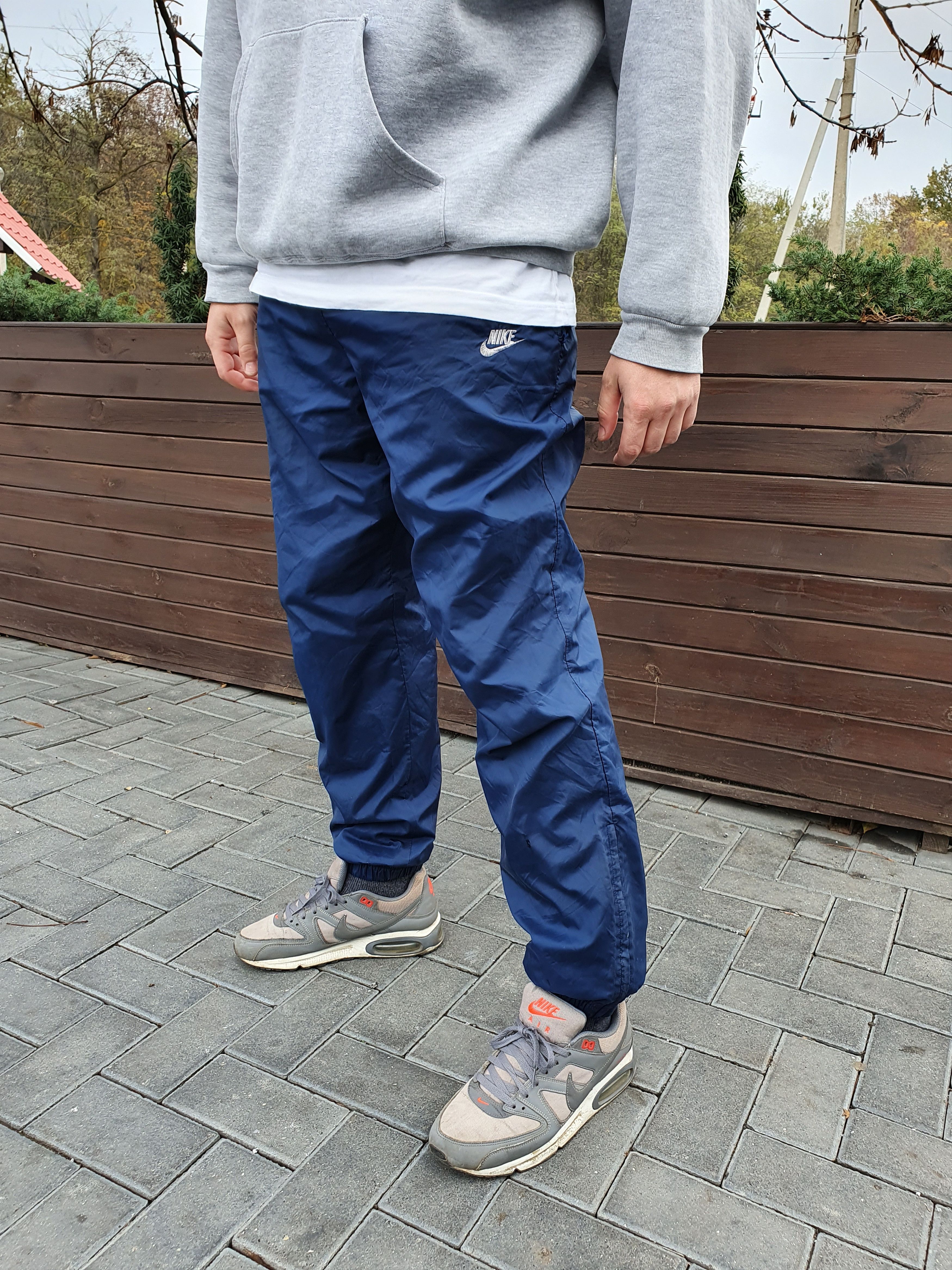 Nike × Vintage Vintage Nike Embroidered Logo Sport Trousers Pants Size US 32 / EU 48 - 3 Thumbnail
