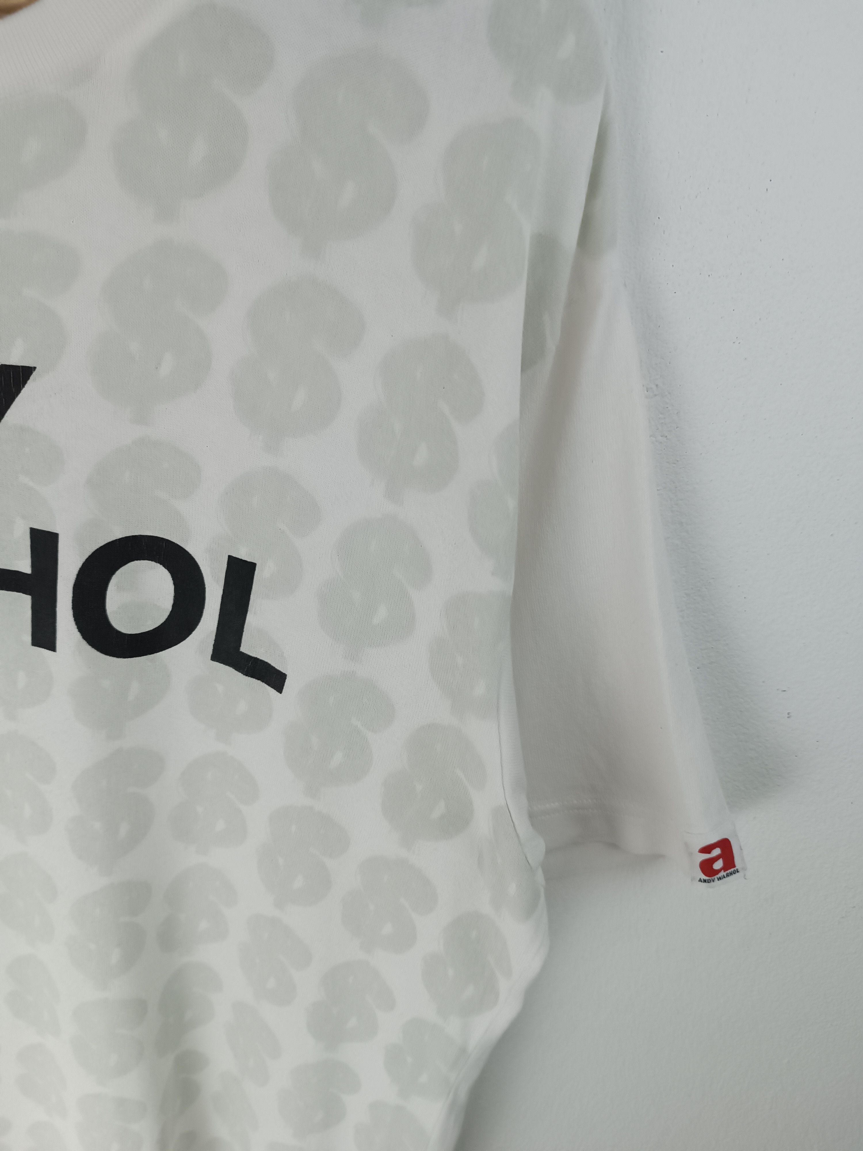 Andy Warhol VINTAGE ANDY WARHOL X UNIQLO DOLLAR SIGNS TEE Size US XL / EU 56 / 4 - 7 Thumbnail