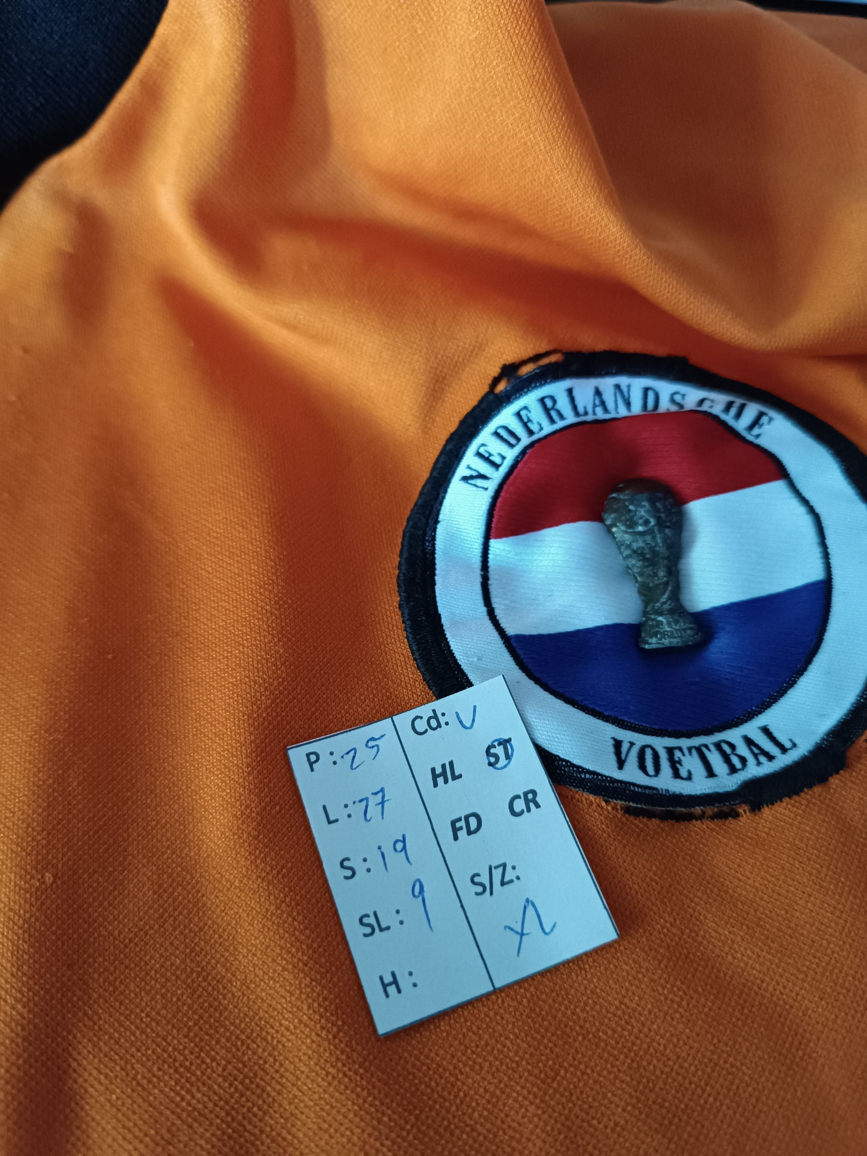 Adidas 🔥RARE🔥VINTAGE '98 ADIDAS NETHERLANDS TEAM JERSEY Size US XL / EU 56 / 4 - 20 Thumbnail