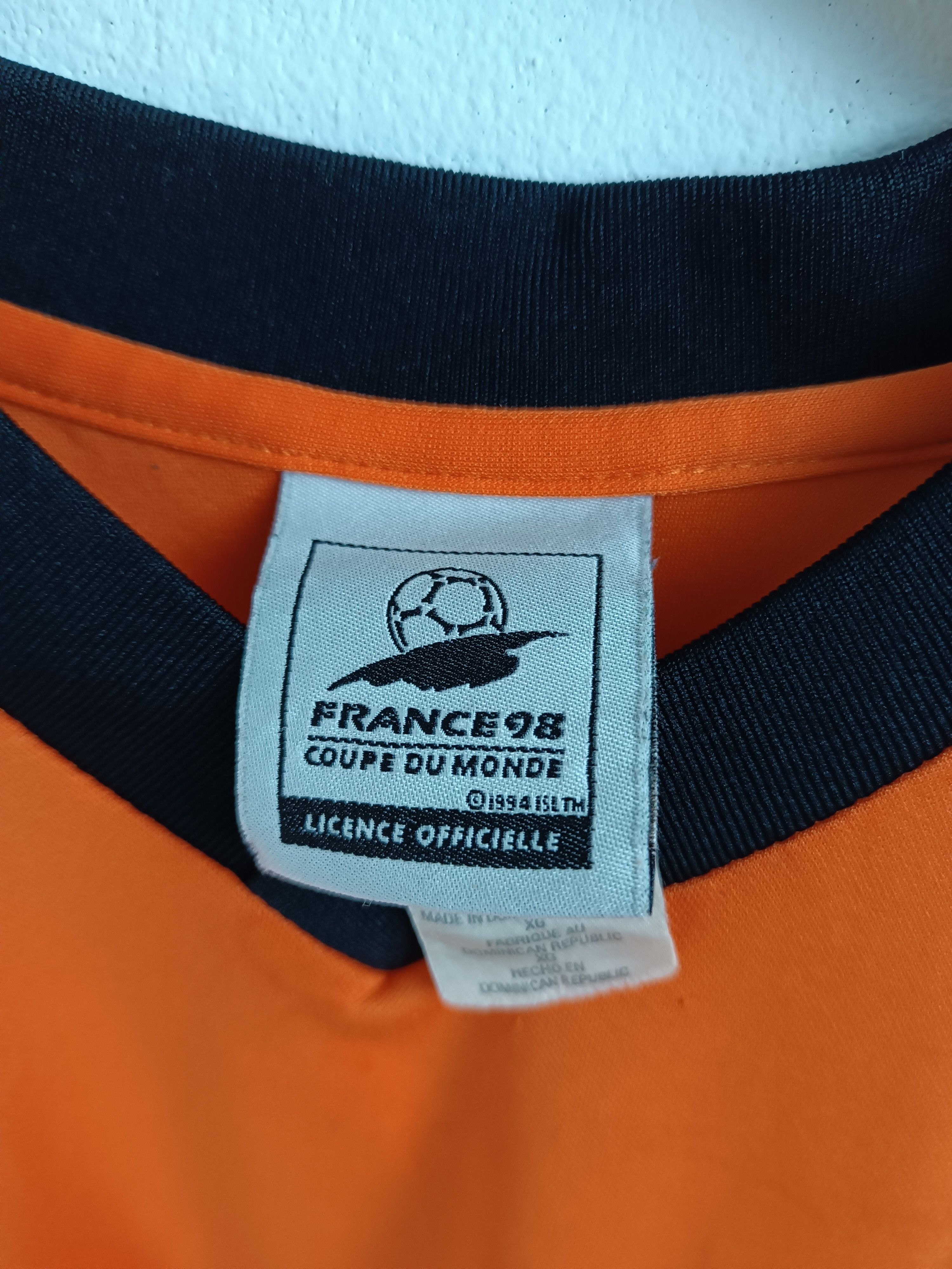 Adidas 🔥RARE🔥VINTAGE '98 ADIDAS NETHERLANDS TEAM JERSEY Size US XL / EU 56 / 4 - 11 Thumbnail