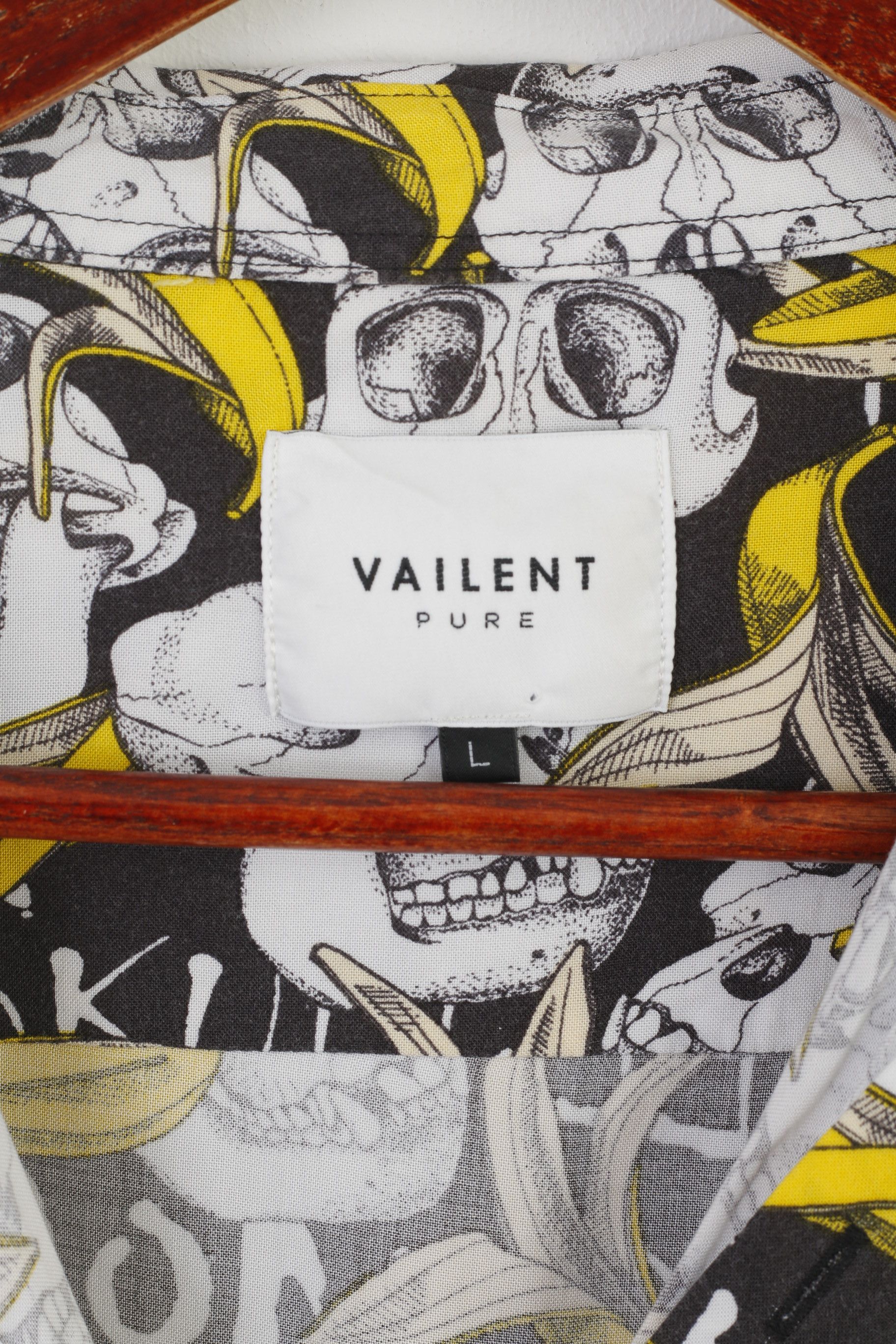 Vailent Vailent Pure Men L Casual Shirt White Viscose Sun 3711 Size US L / EU 52-54 / 3 - 4 Thumbnail