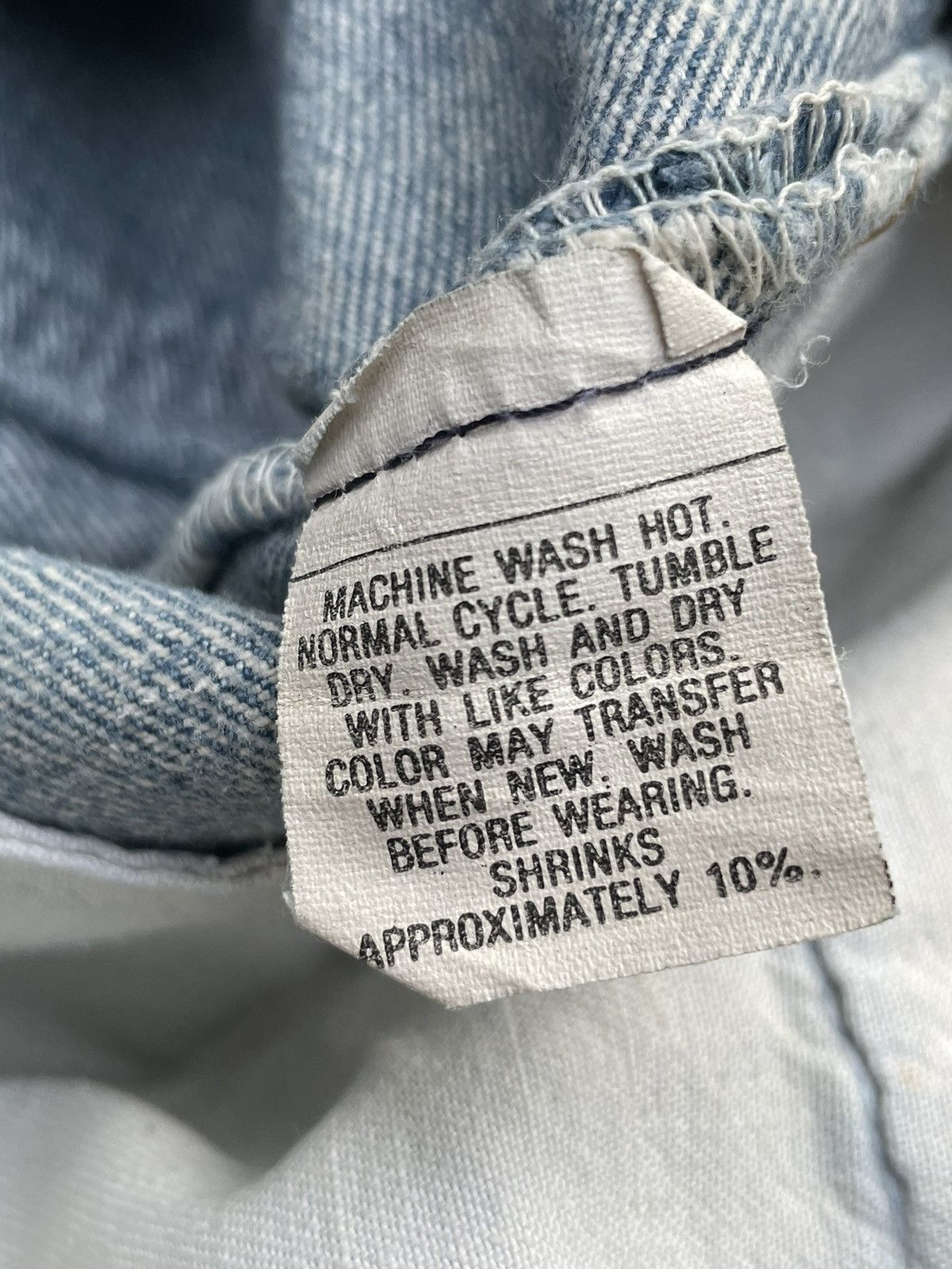 Levi's Vintage Levi’s 501 1987 Usa Aging Rework Zigzag Size US 33 - 9 Thumbnail