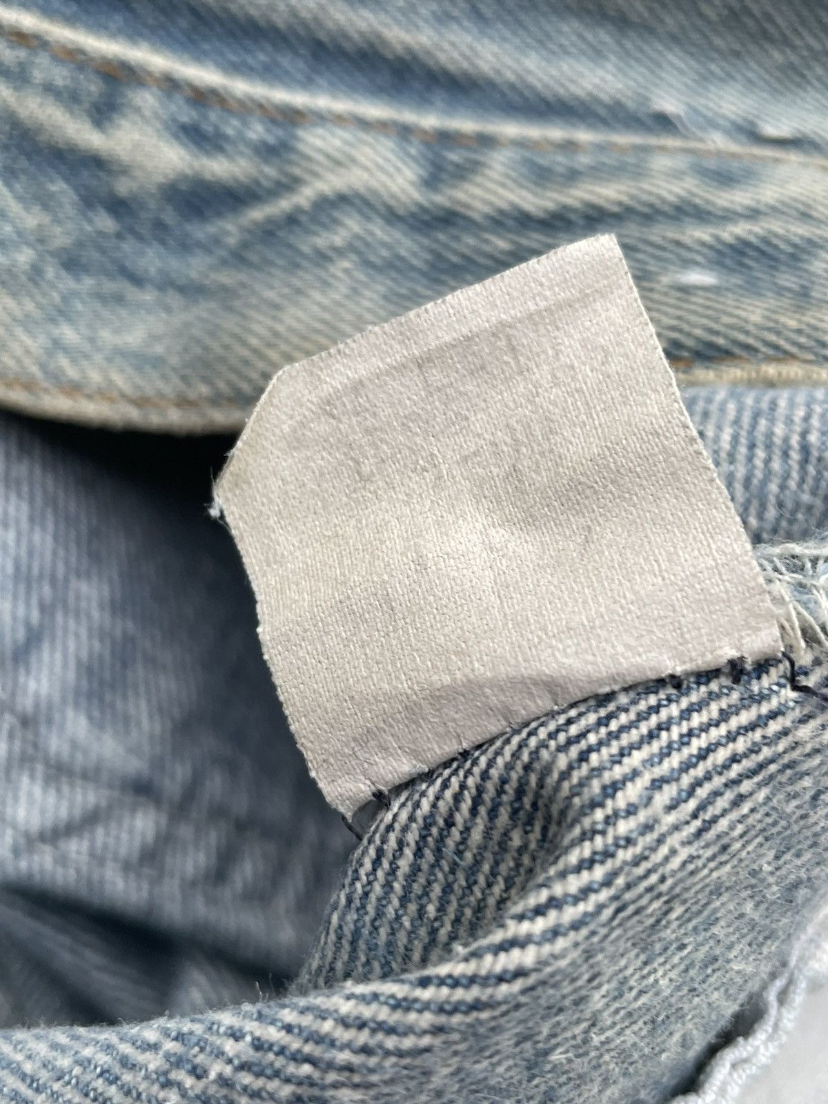 Levi's Vintage Levi’s 501 1987 Usa Aging Rework Zigzag Size US 33 - 8 Thumbnail