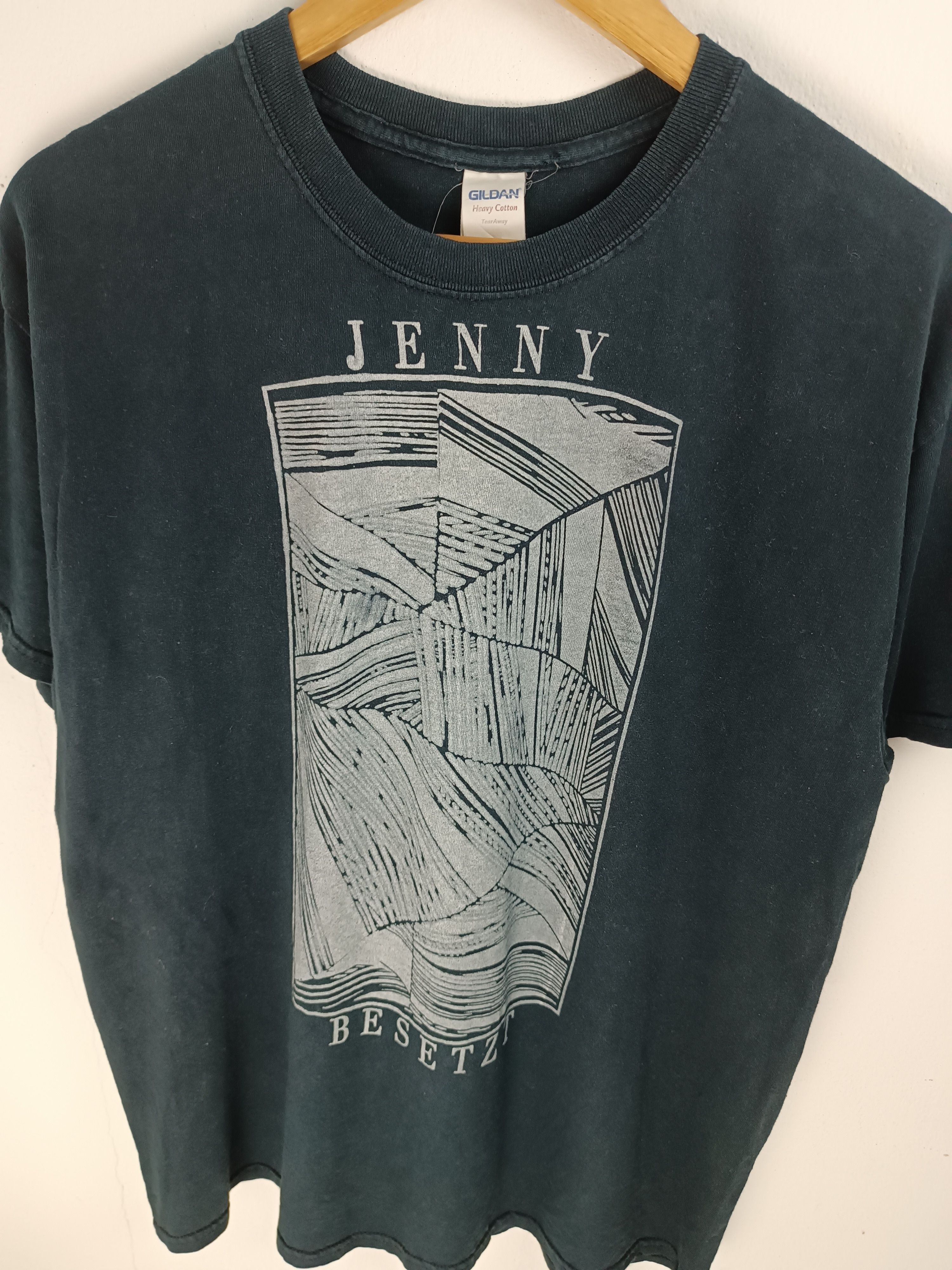 Band Tees VINTAGE JENNY BESETZT POST PUNK SHOE GAZE BAND TEE Size US L / EU 52-54 / 3 - 5 Thumbnail