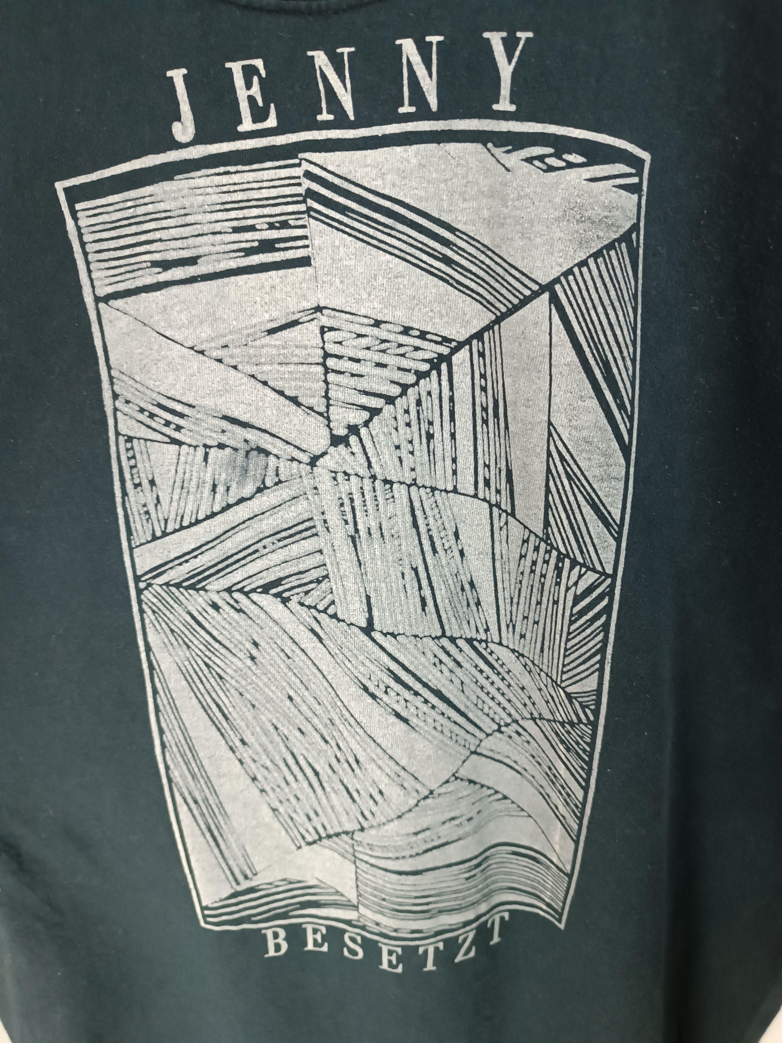 Band Tees VINTAGE JENNY BESETZT POST PUNK SHOE GAZE BAND TEE Size US L / EU 52-54 / 3 - 7 Thumbnail