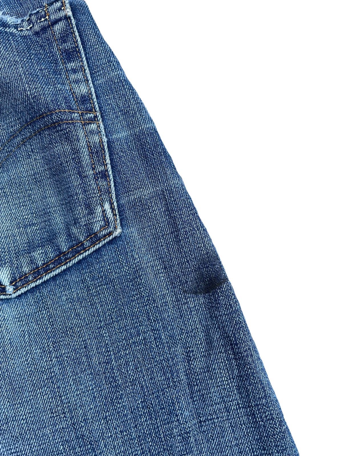 Levi's Vintage 2002 Levis 501 E 66 Model Distresed & Rework Size US 33 - 12 Thumbnail