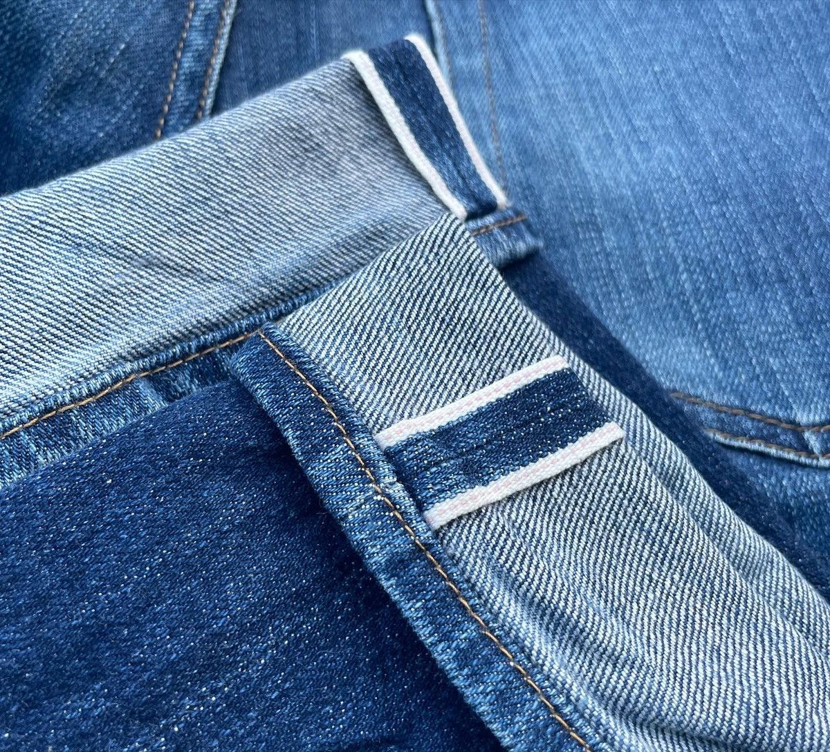 Japanese Brand Junmen Vintage Selvedge Redline Denim Size US 30 / EU 46 - 8 Thumbnail