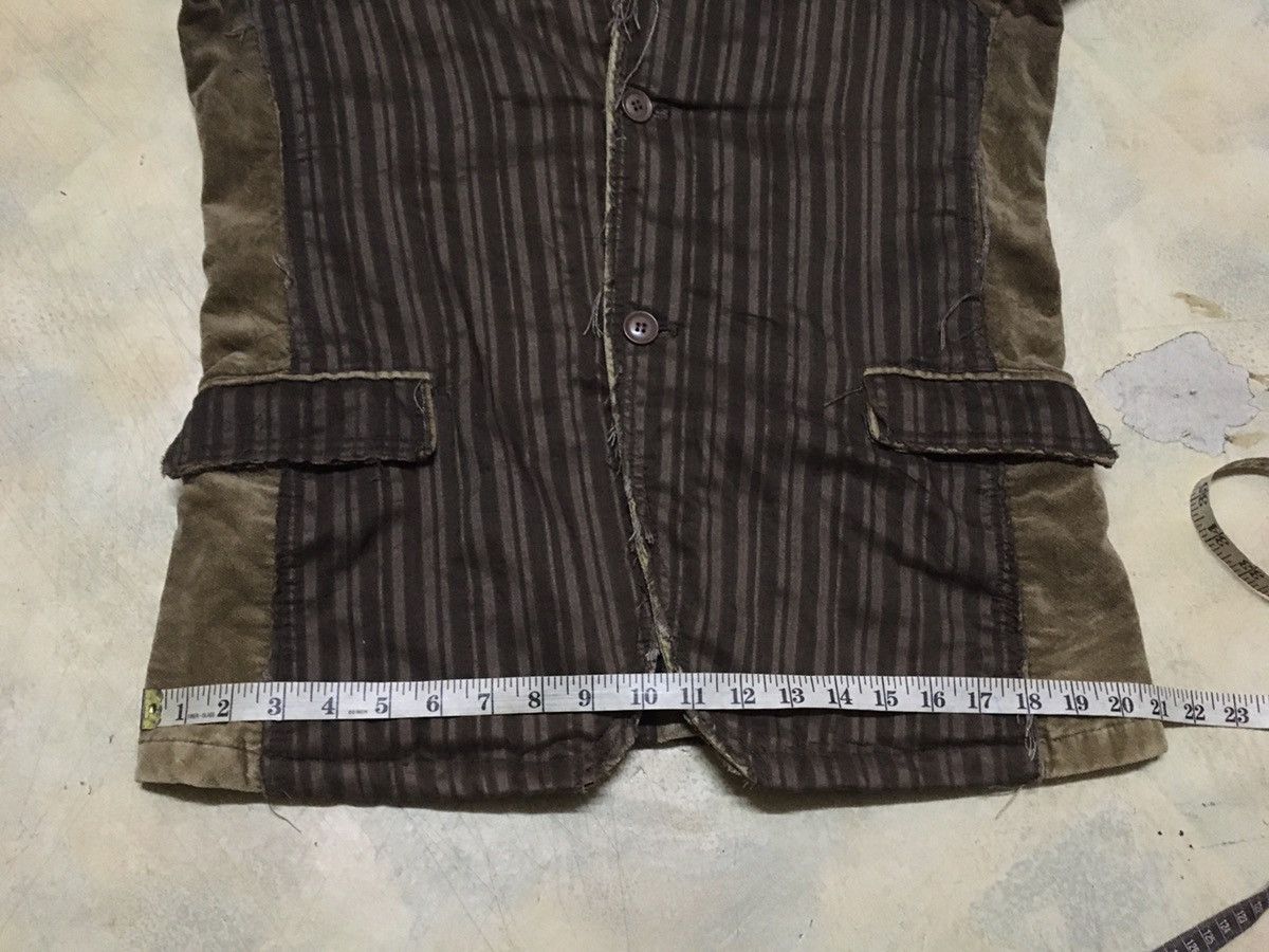 Japanese Brand Japanese Brand Mossimo Blazer Patchwork Style Size 36R - 12 Thumbnail
