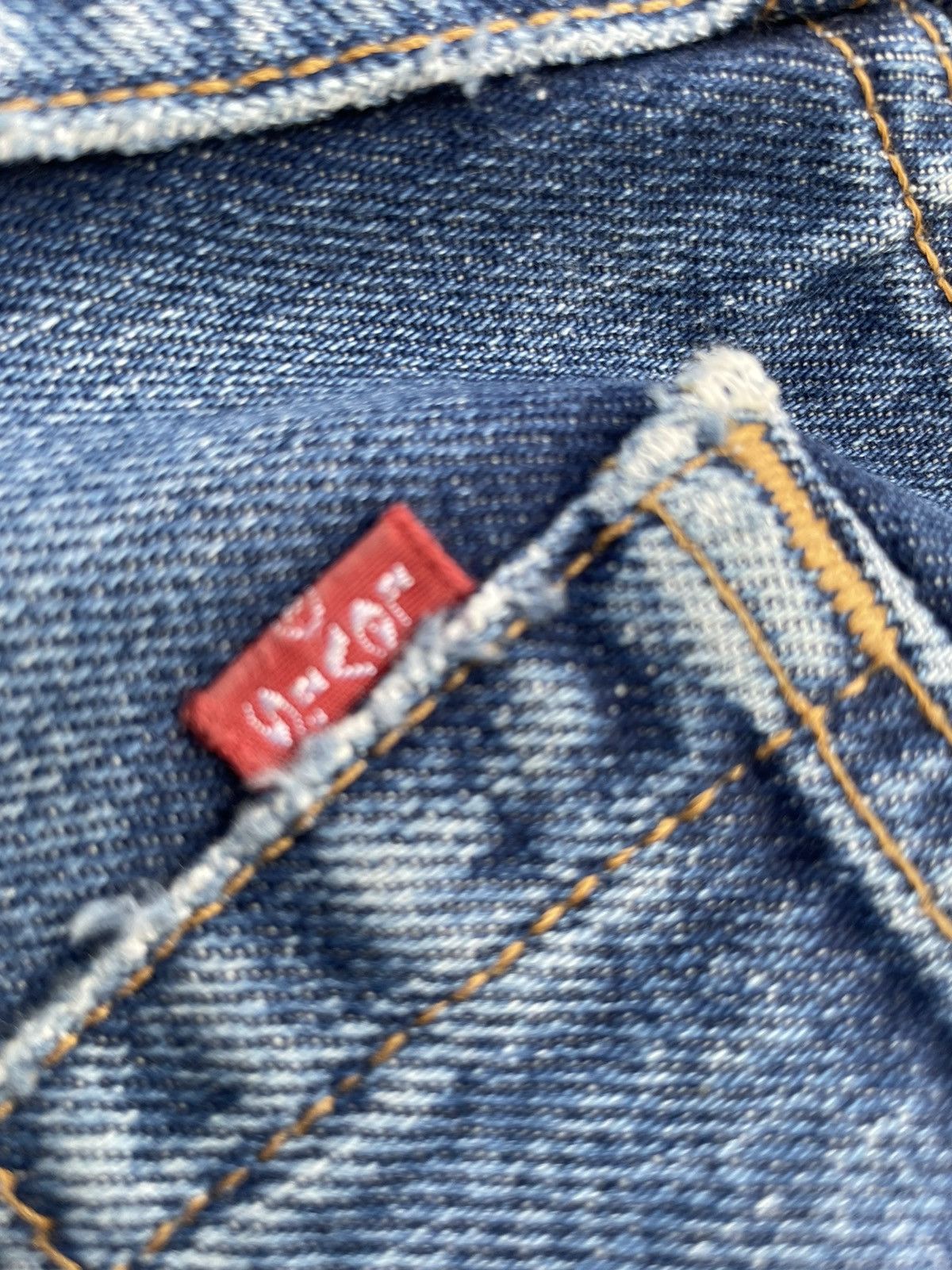 Levi's Levi’s 501 e 2001 Aging Distressed Denim Size US 31 - 14 Thumbnail