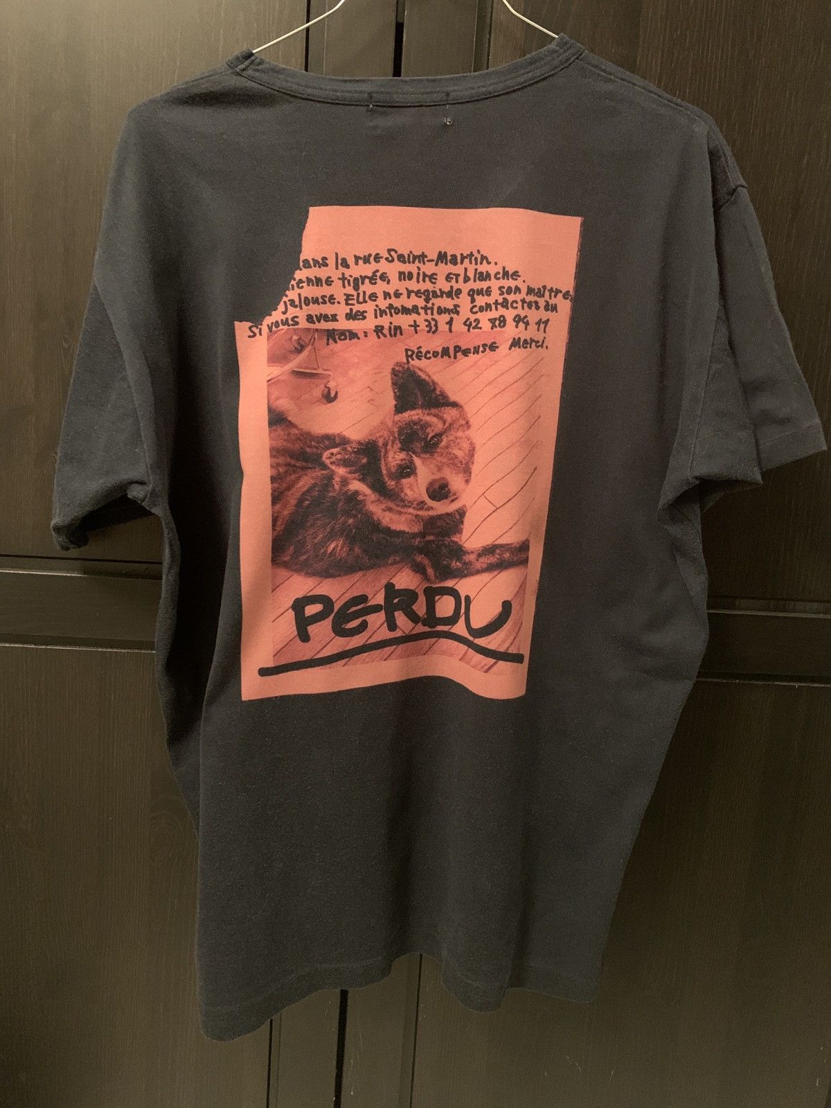 Yohji Yamamoto Message t-shirt Size US L / EU 52-54 / 3 - 1 Thumbnail