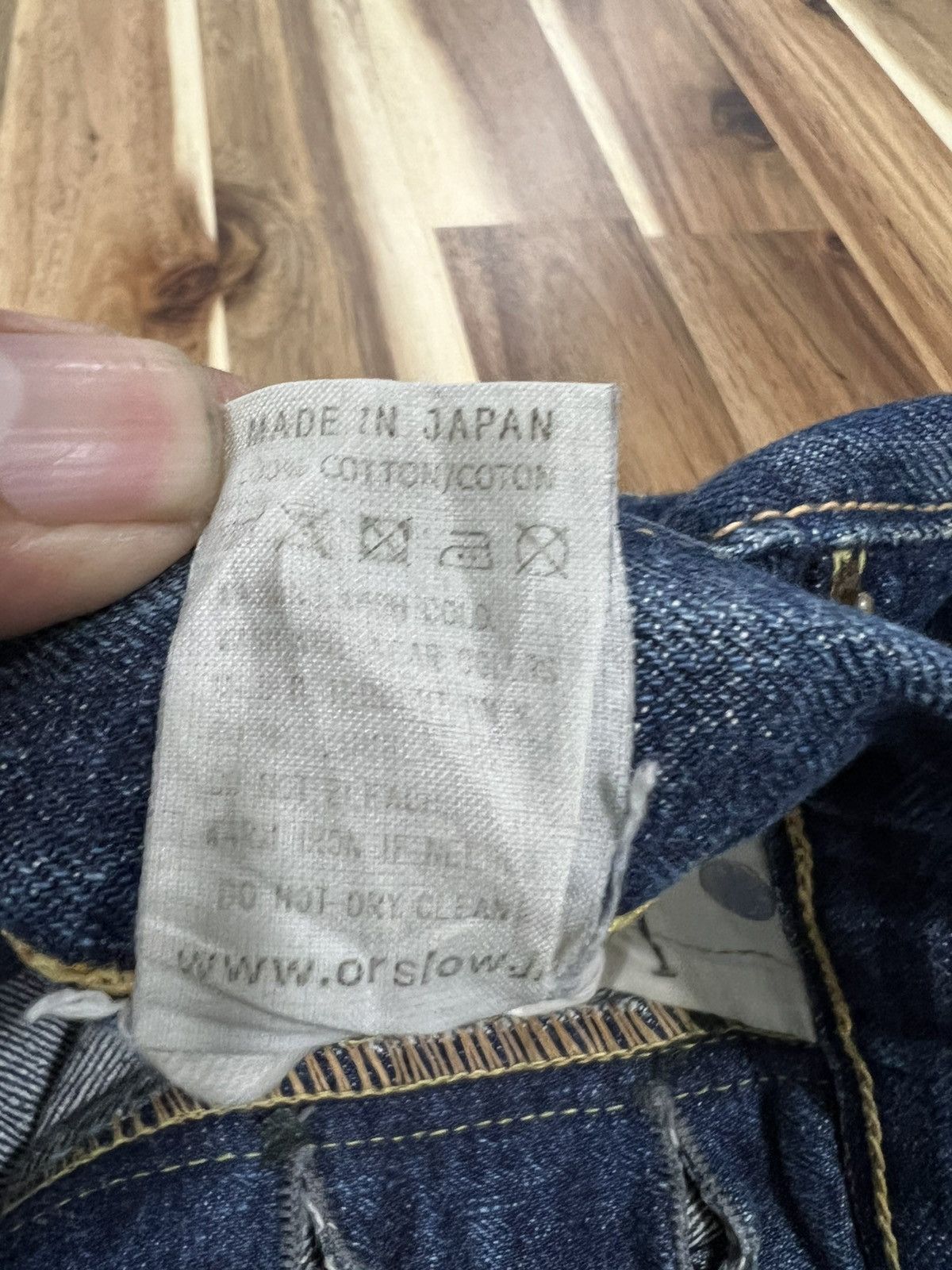 Orslow Vintage Orslow Lot 105 Selvedge Denim Jeans Size US 30 / EU 46 - 9 Thumbnail