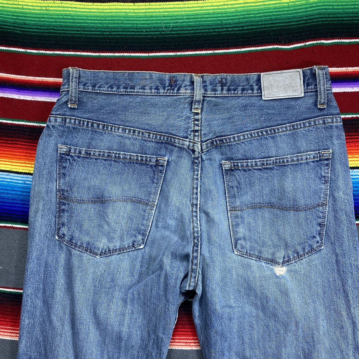 Lee Vintage Lee Relaxed Bootcut Flare Distressed Denim Size US 34 / EU 50 - 8 Thumbnail