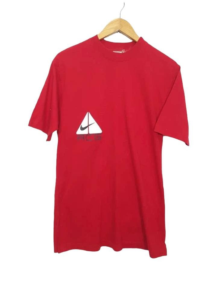 Nike ACG NIKE ACG Red Shirt Size US L / EU 52-54 / 3 - 1 Thumbnail