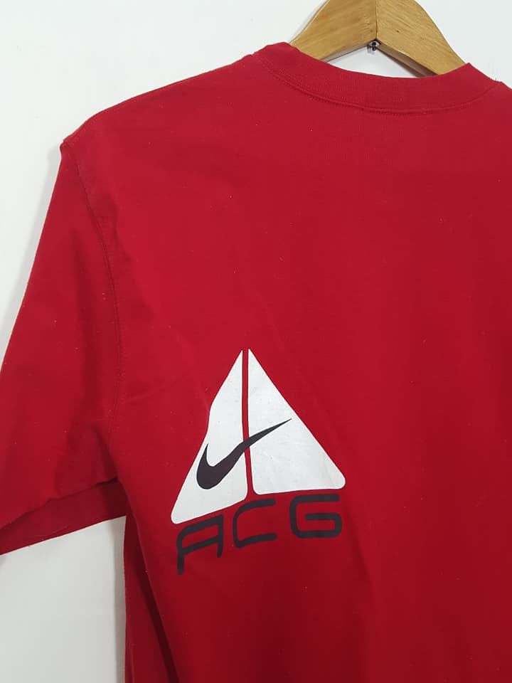 Nike ACG NIKE ACG Red Shirt Size US L / EU 52-54 / 3 - 3 Thumbnail