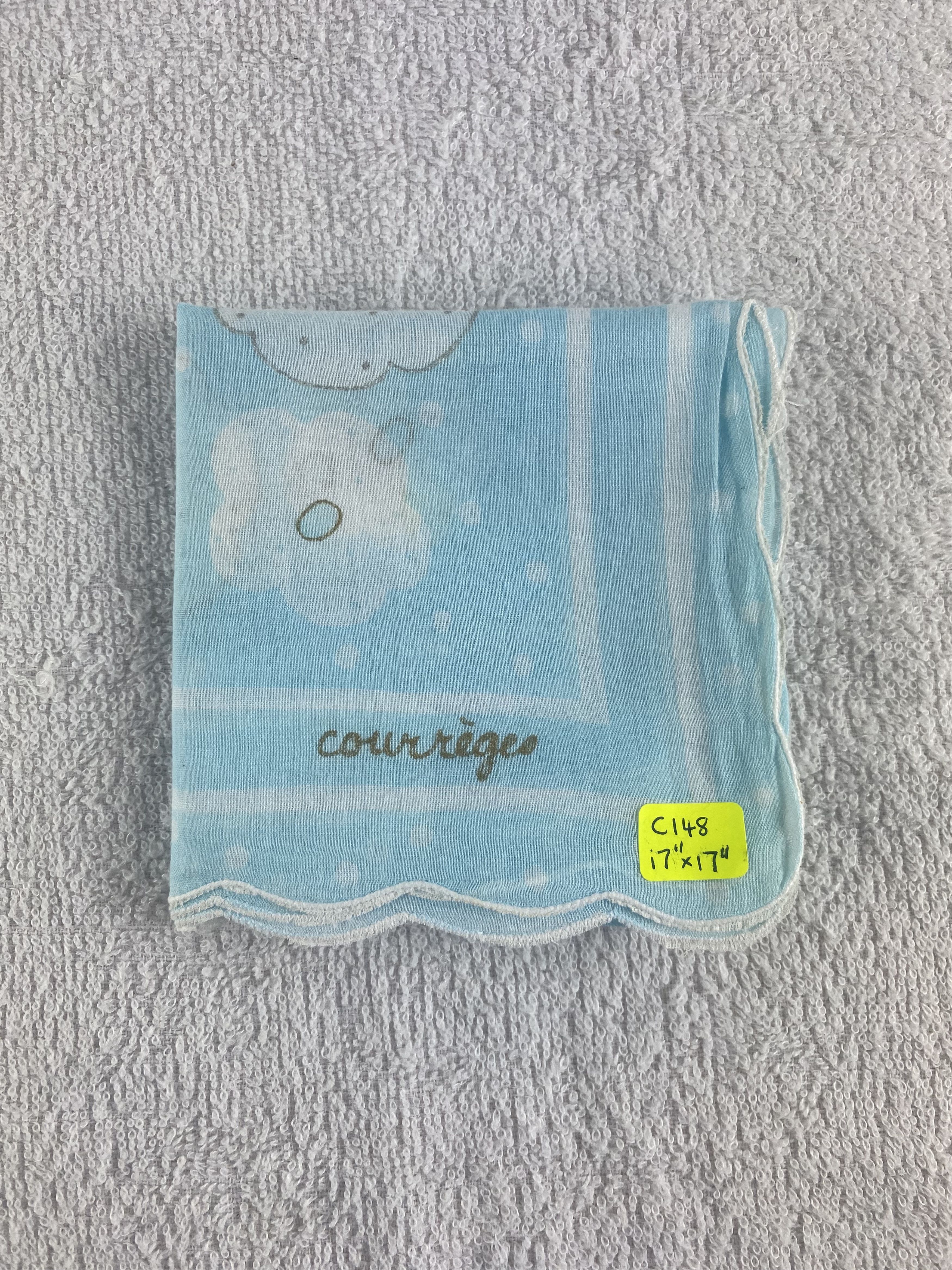 Courreges Courreges Handkerchief / Bandana / Neckerchief C148 Size ONE SIZE - 6 Thumbnail