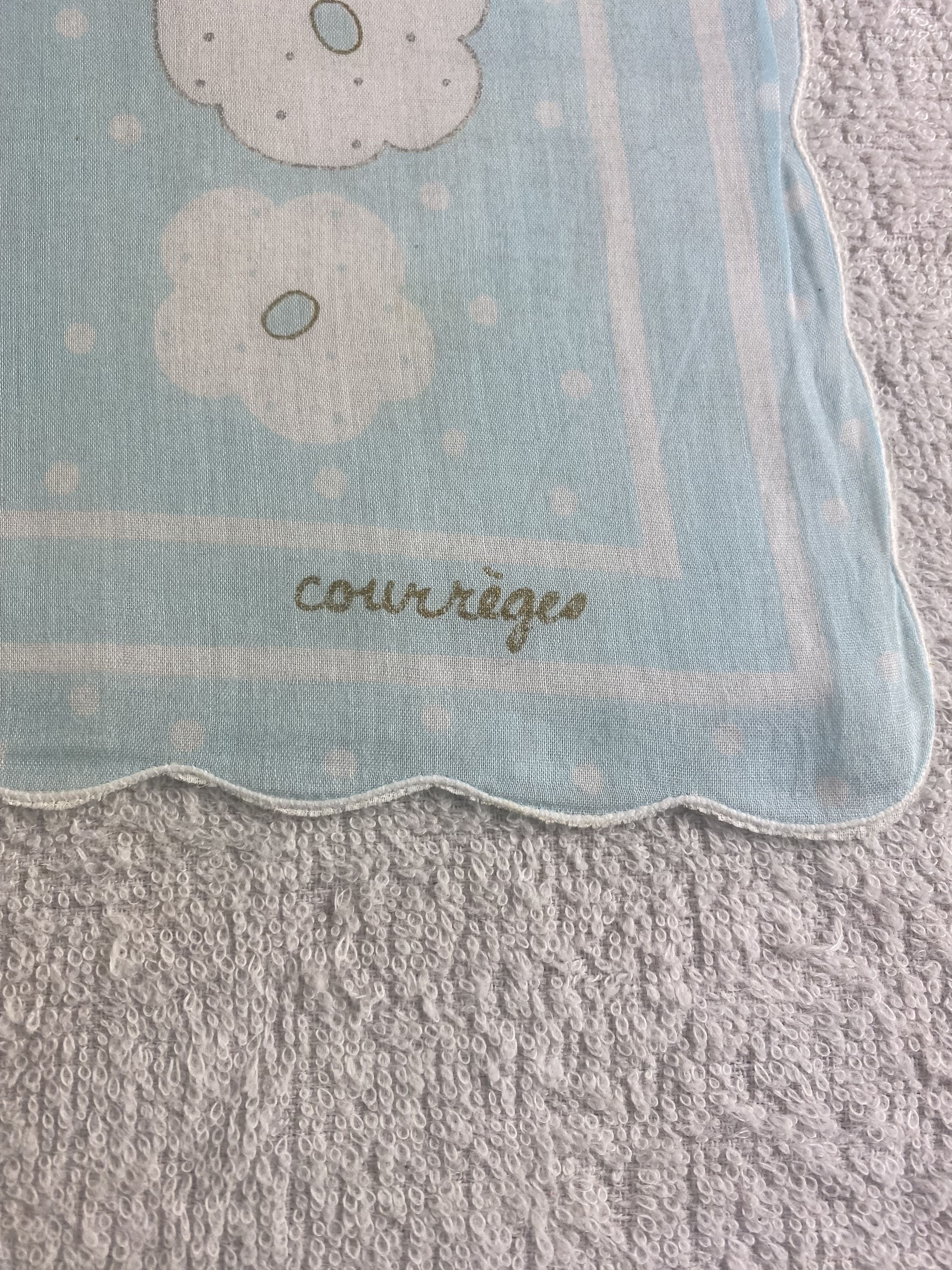 Courreges Courreges Handkerchief / Bandana / Neckerchief C148 Size ONE SIZE - 5 Thumbnail