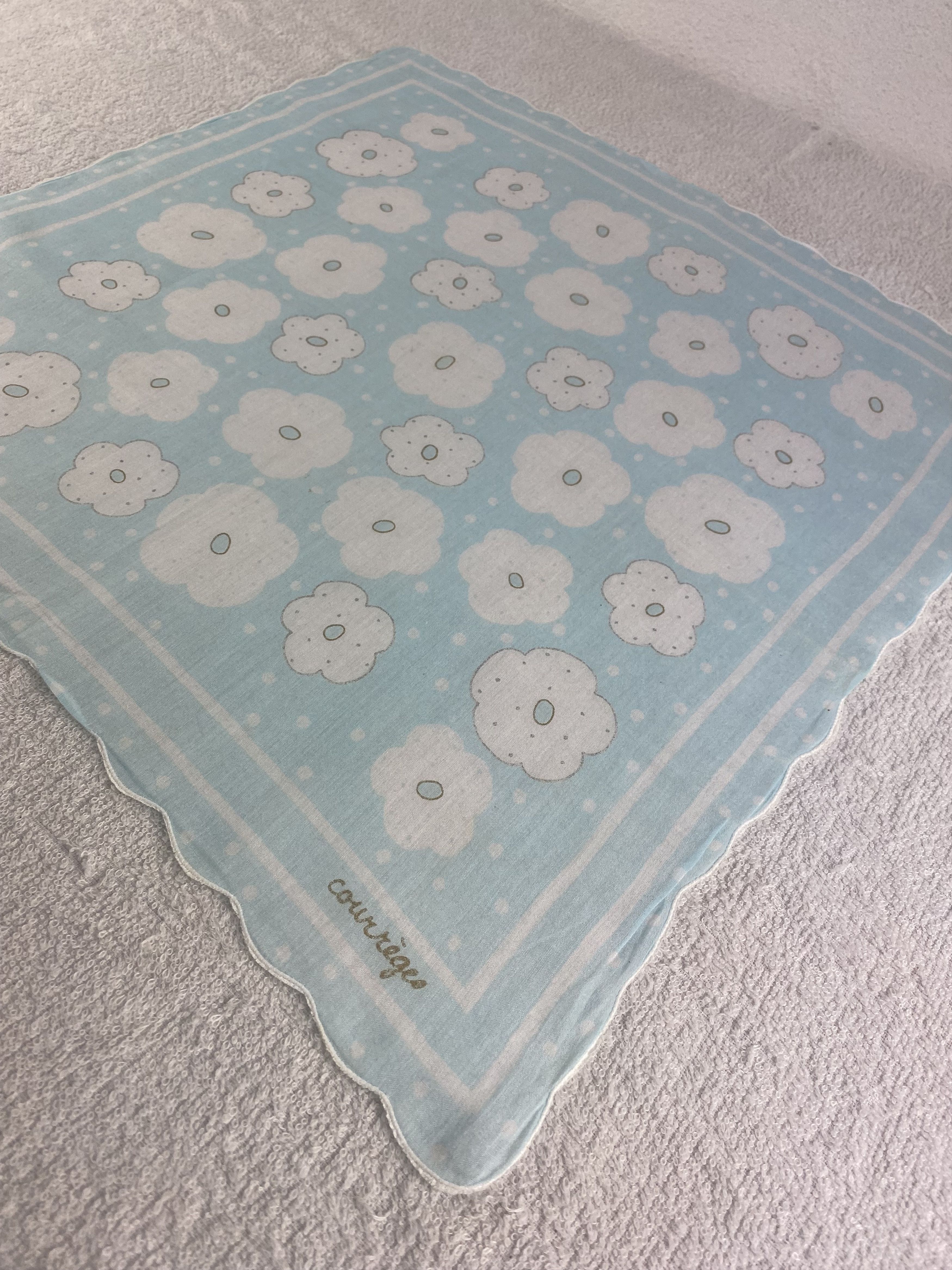 Courreges Courreges Handkerchief / Bandana / Neckerchief C148 Size ONE SIZE - 4 Thumbnail