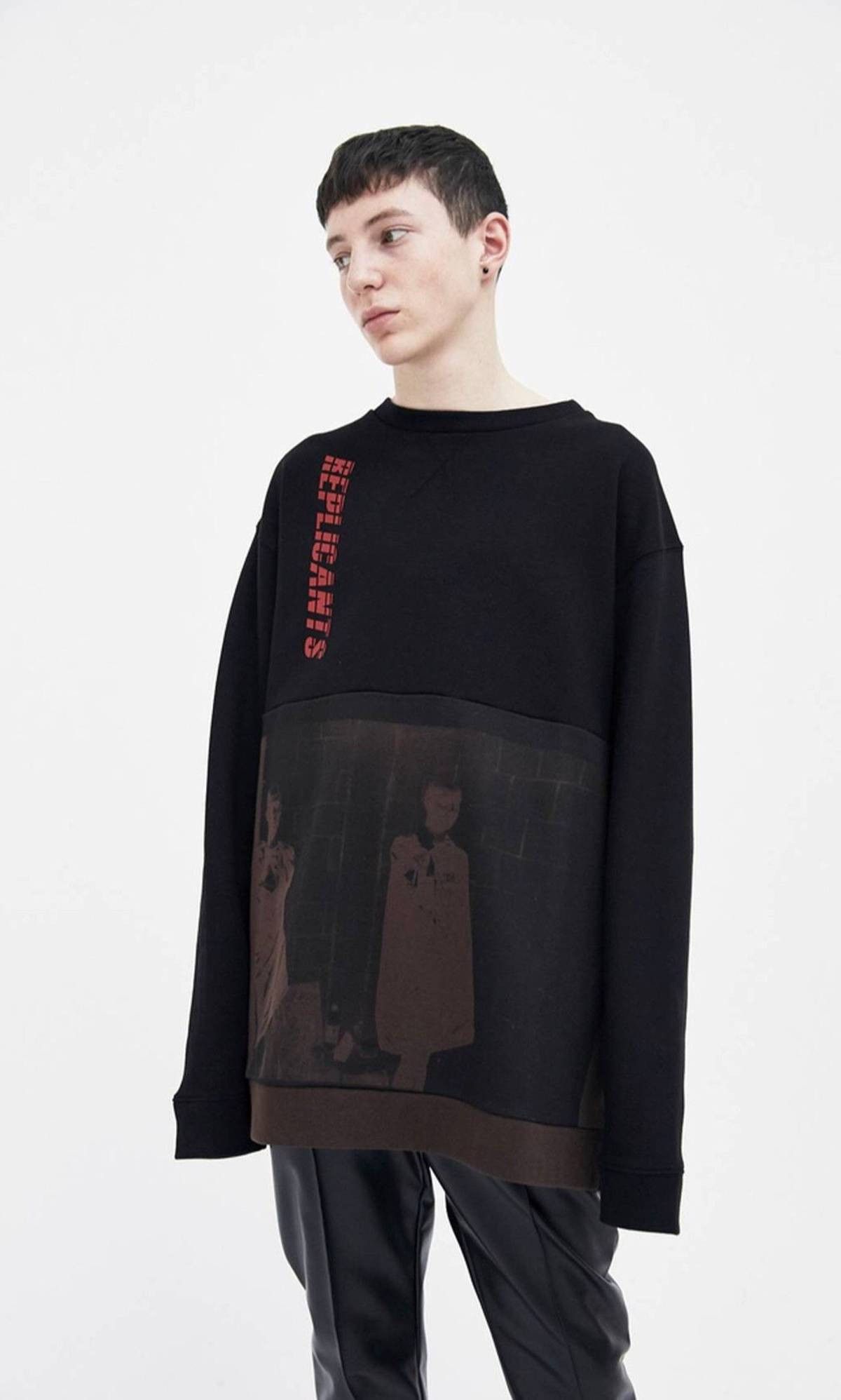 Raf Simons Raf Simons Replicant Oversized Crewneck SS/18 Size US L / EU 52-54 / 3 - 2 Thumbnail
