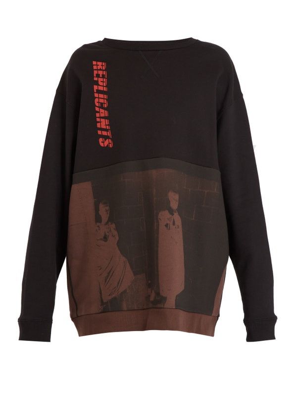 Raf Simons Raf Simons Replicant Oversized Crewneck SS/18 Size US L / EU 52-54 / 3 - 1 Thumbnail