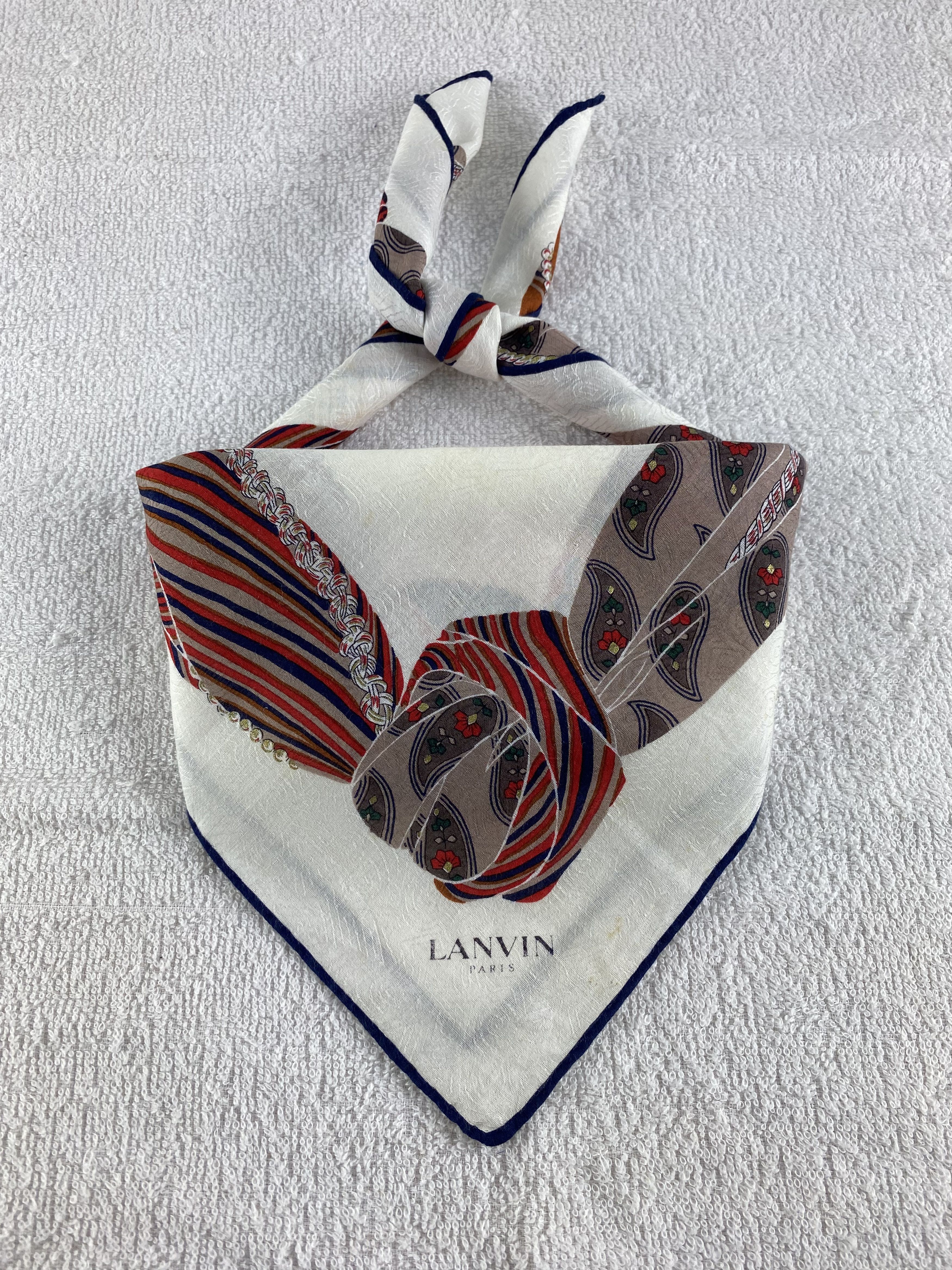 Lanvin Lanvin Handkerchief / Bandana / Neckerchief C152 Size ONE SIZE - 1 Thumbnail