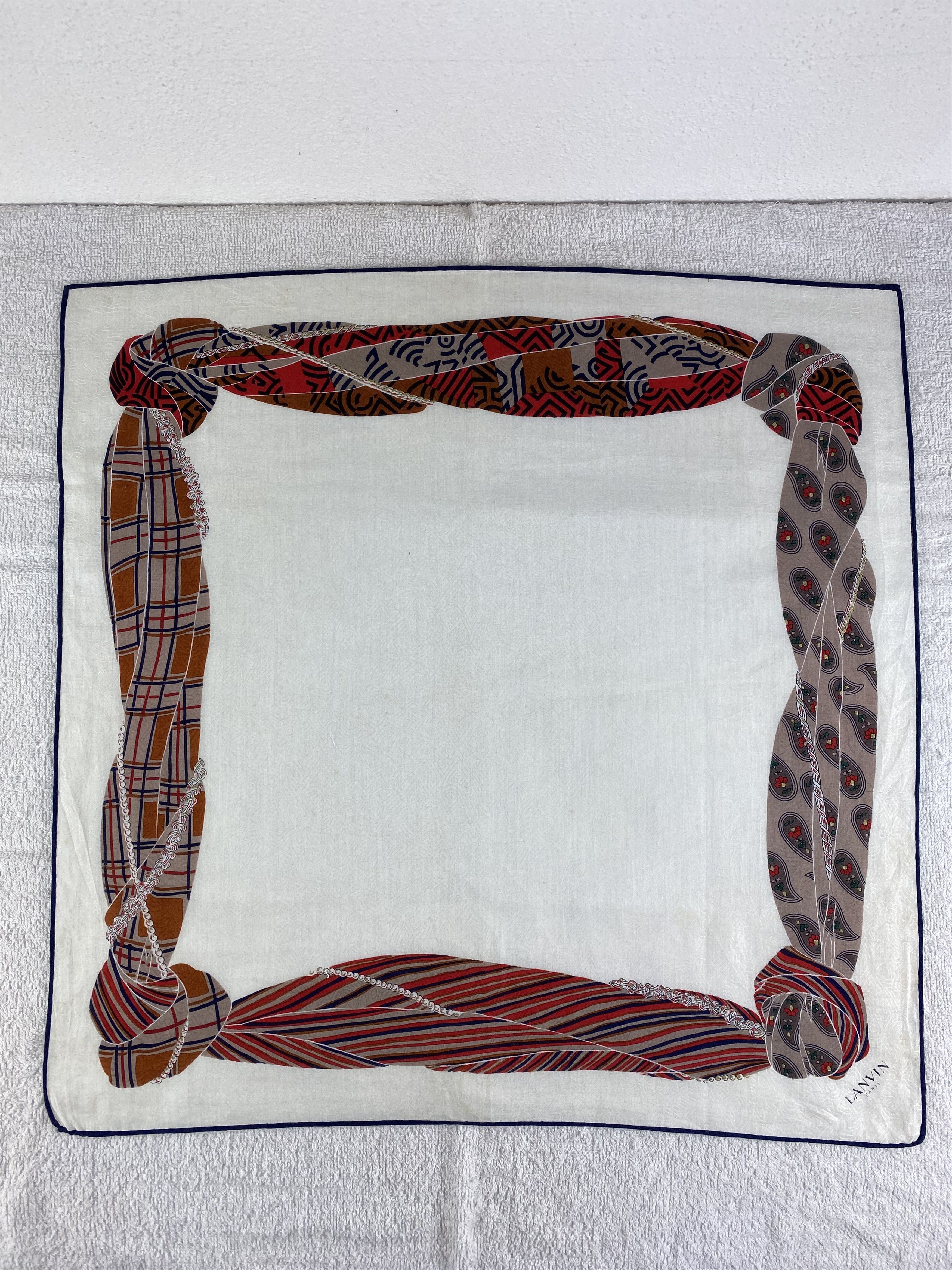 Lanvin Lanvin Handkerchief / Bandana / Neckerchief C152 Size ONE SIZE - 3 Thumbnail