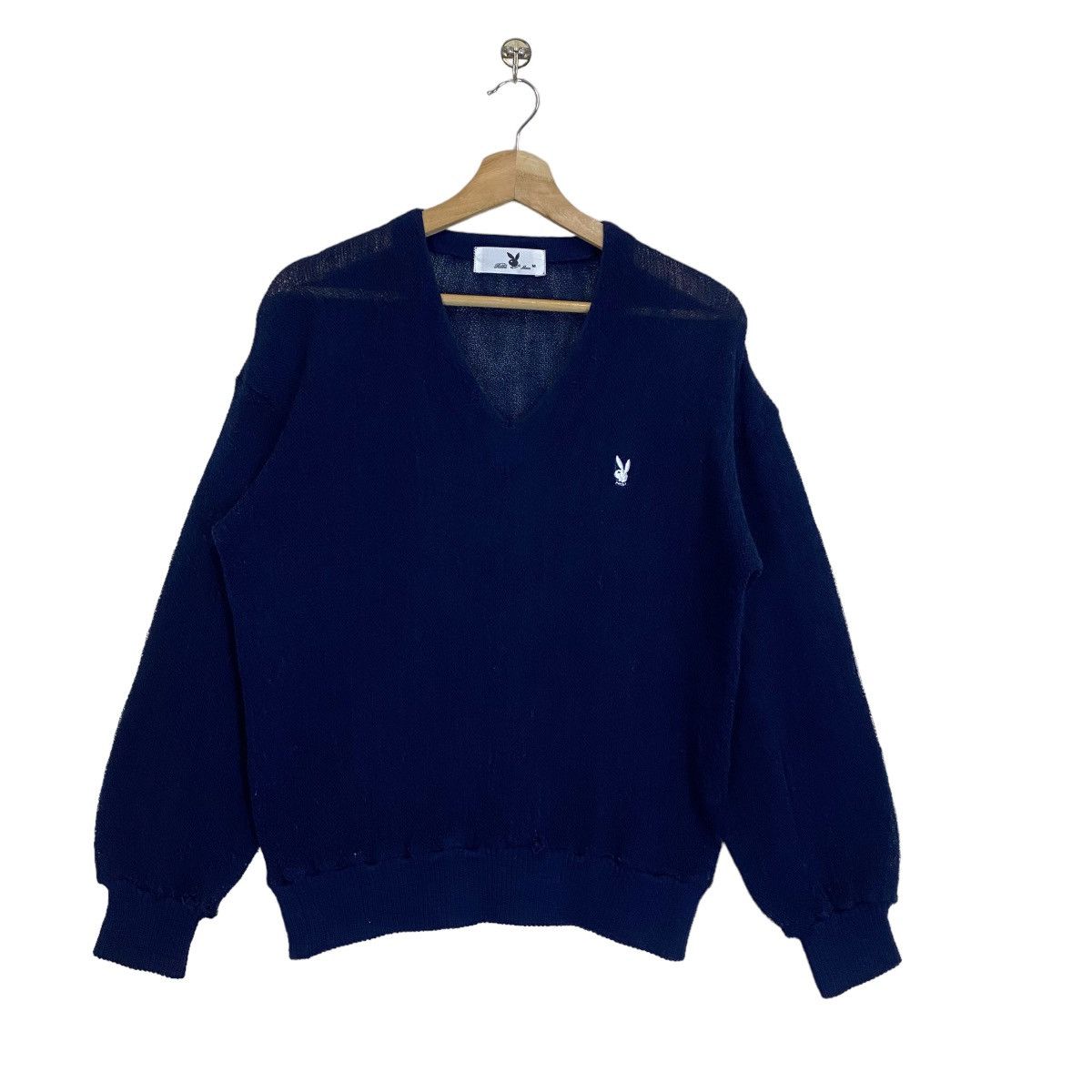 Aran Isles Knitwear × Playboy Vintage Rabbit Moon by Playboy Knitwear Size M Size US S / EU 44-46 / 1 - 1 Thumbnail