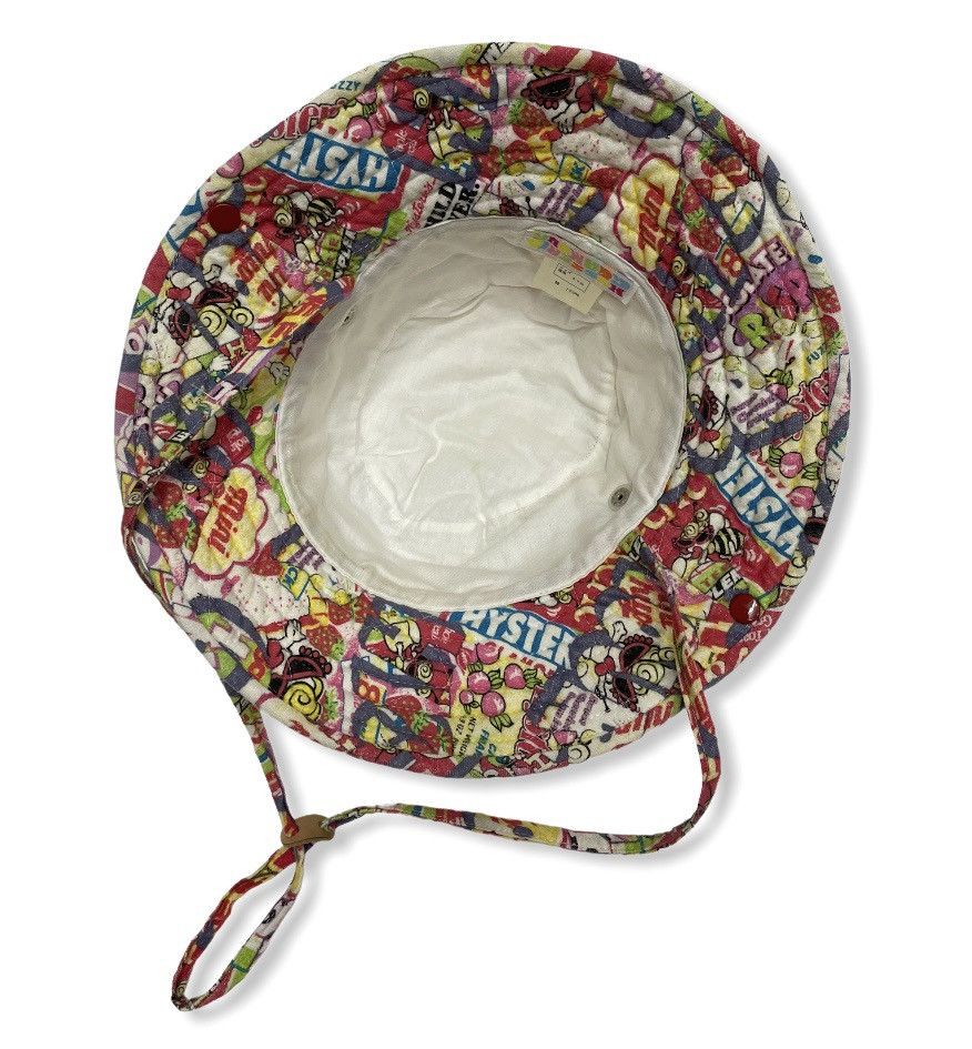 Hysteric Glamour 🔥FYE DOPE! 90’s HYSTERIC Full Print Quilted Bucket Hat Size ONE SIZE - 8 Thumbnail