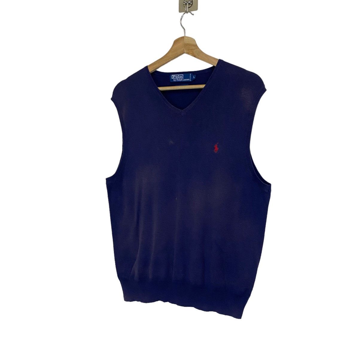 Aran Isles Knitwear × Polo Ralph Lauren Vintage Polo By Ralph Lauren Vest Knitwear Size M Size US M / EU 48-50 / 2 - 3 Thumbnail