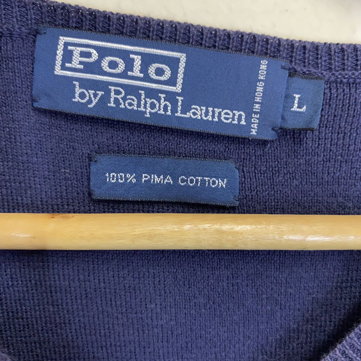 Aran Isles Knitwear × Polo Ralph Lauren Vintage Polo By Ralph Lauren Vest Knitwear Size M Size US M / EU 48-50 / 2 - 6 Thumbnail