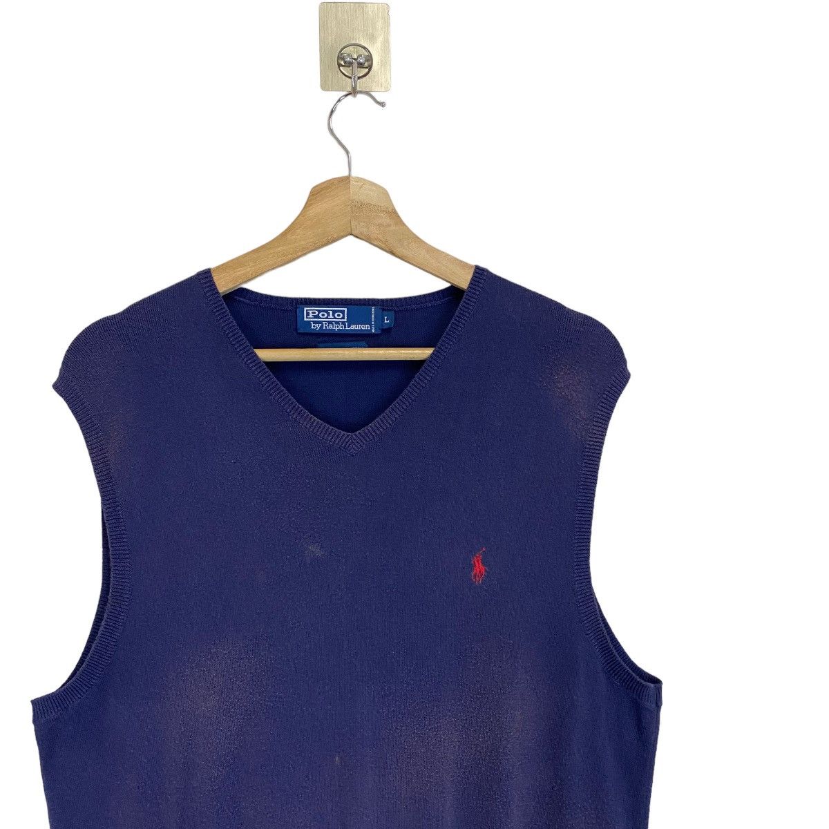 Aran Isles Knitwear × Polo Ralph Lauren Vintage Polo By Ralph Lauren Vest Knitwear Size M Size US M / EU 48-50 / 2 - 4 Thumbnail