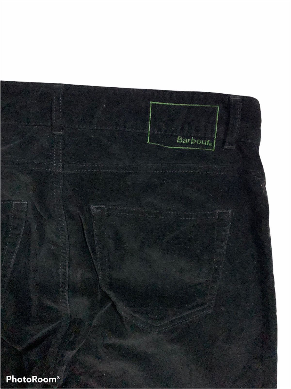 Barbour × Velvet Barbour Velvet Regular Straight Black Pants Size US 34 / EU 50 - 6 Thumbnail
