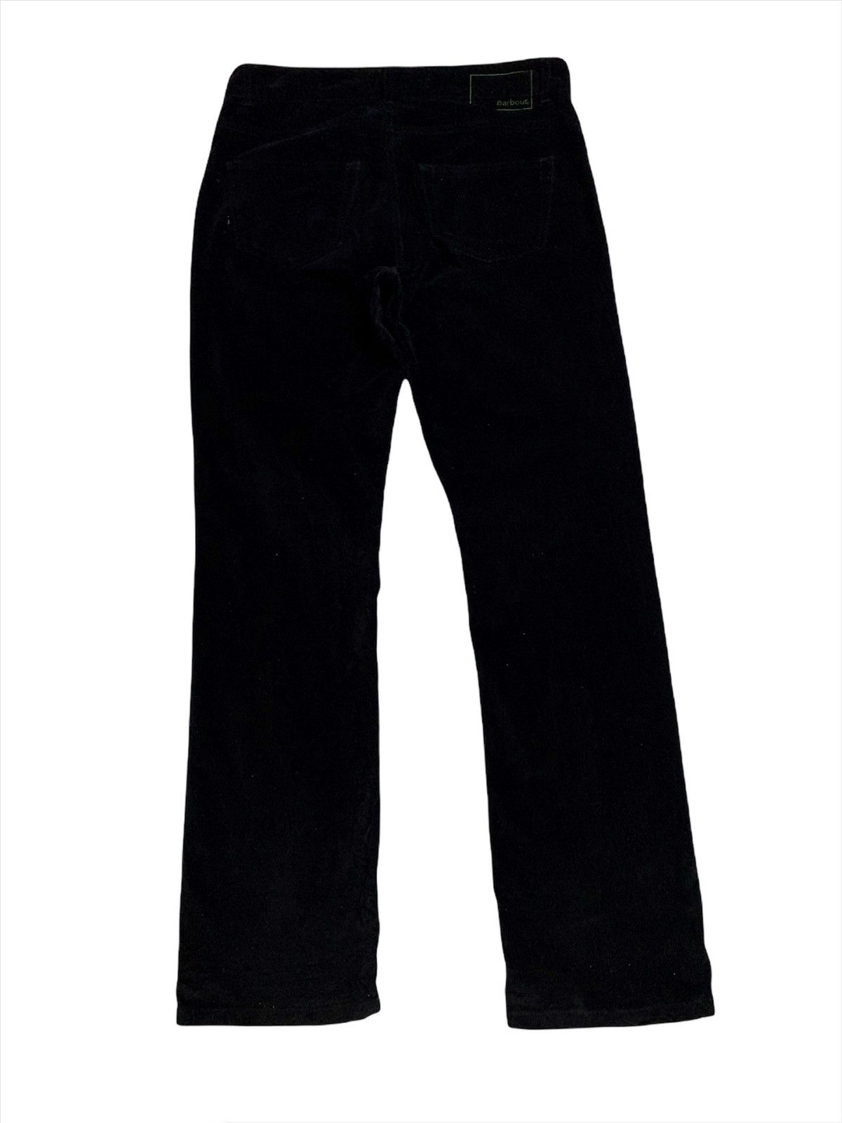 Barbour × Velvet Barbour Velvet Regular Straight Black Pants Size US 34 / EU 50 - 4 Thumbnail