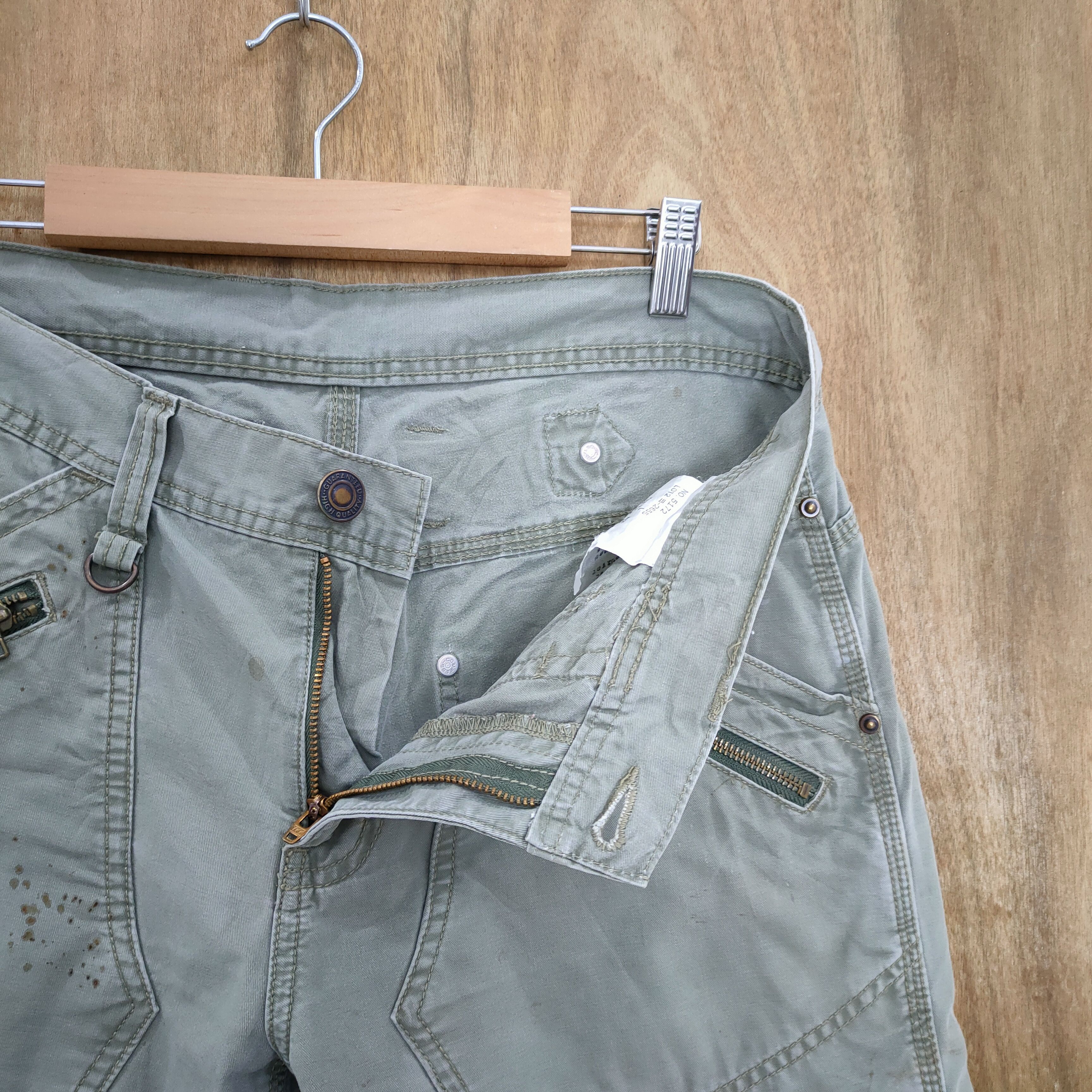 Japanese Brand VINTAGE JAPANESE BRAND DOUBLE KNEE CARGO PANTS Size US 32 / EU 48 - 9 Thumbnail