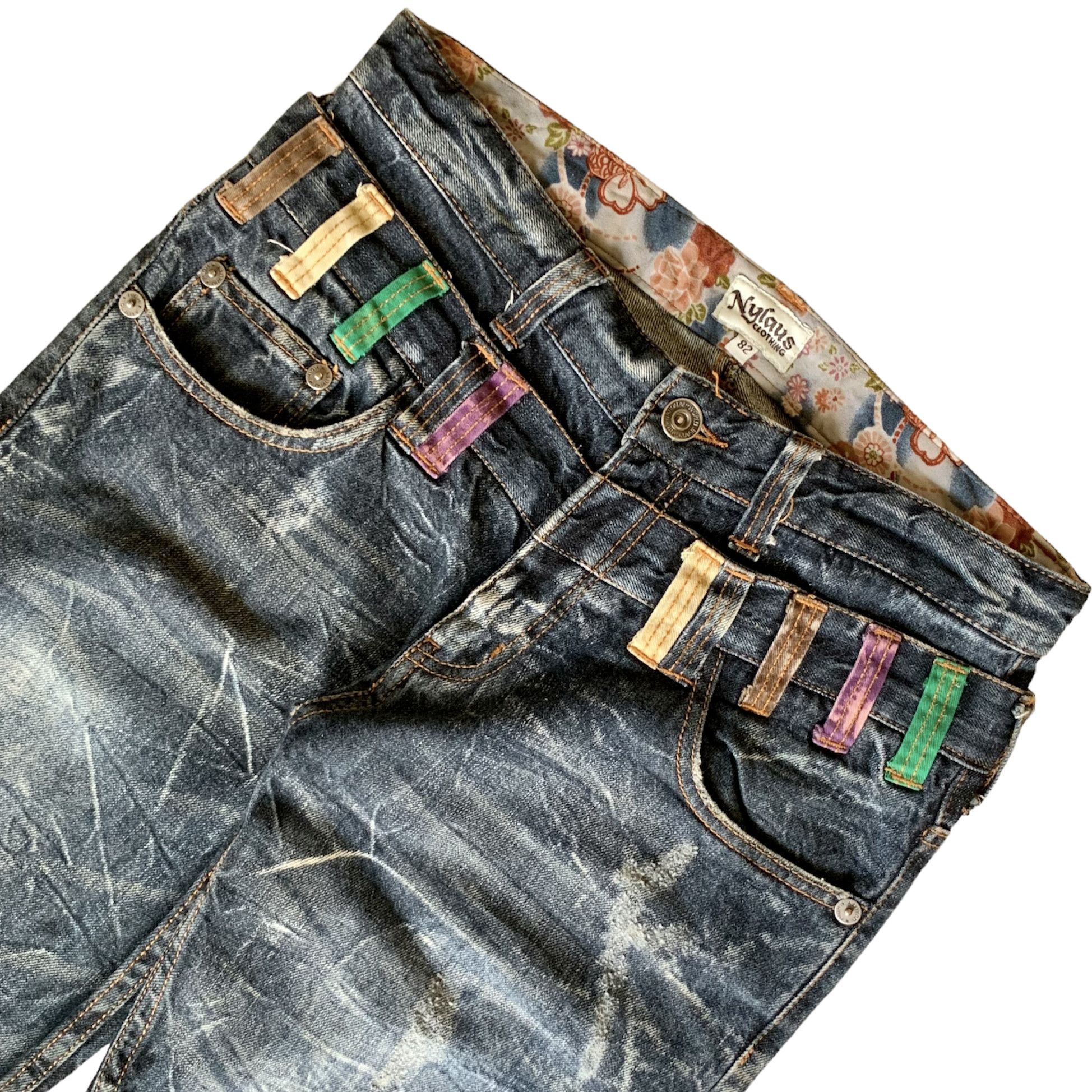 Seditionaries Nylaus Clothing Double Waist Denim Size US 31 - 3 Thumbnail