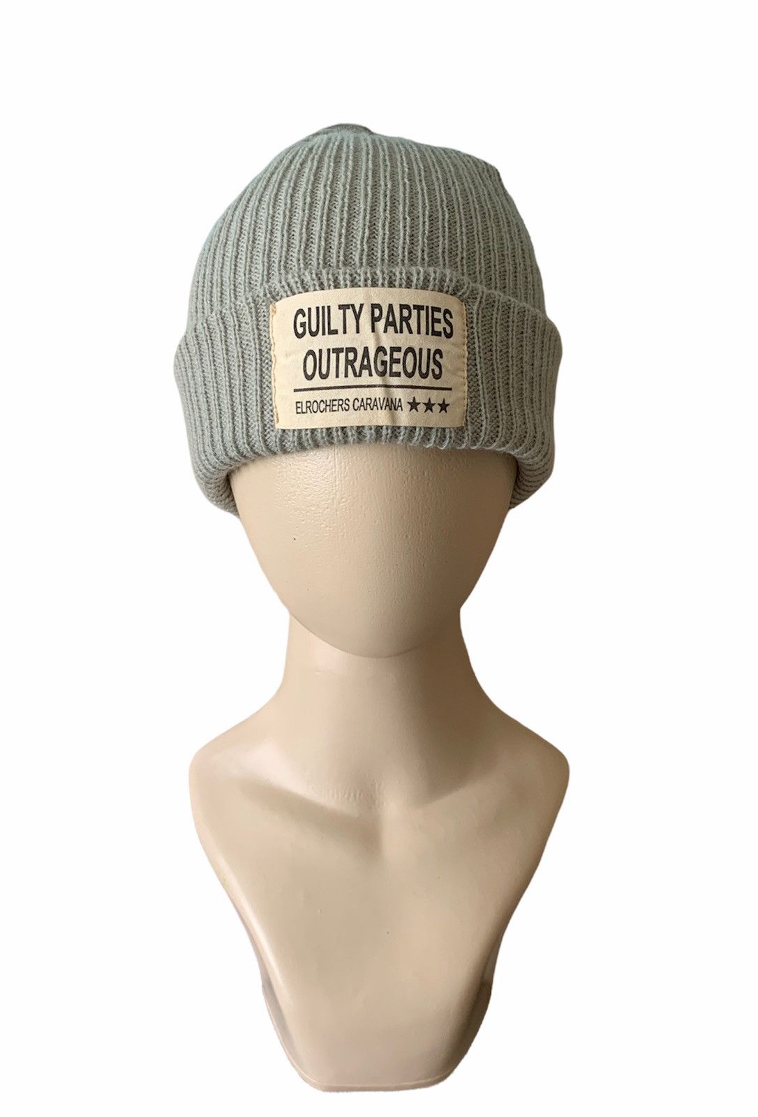 Wacko Maria 🇯🇵 Guilty Parties SpellOut Beanie Hat Size ONE SIZE - 1 Thumbnail