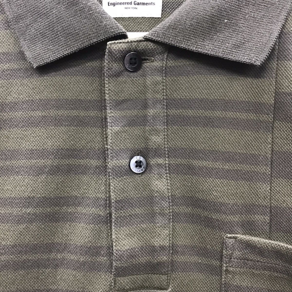 Engineered Garments × Japanese Brand × Uniqlo Rare!! Uniqlo X Engineered Garments New York Polo Tee Size US XL / EU 56 / 4 - 4 Thumbnail