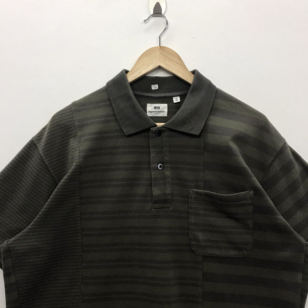 Engineered Garments × Japanese Brand × Uniqlo Rare!! Uniqlo X Engineered Garments New York Polo Tee Size US XL / EU 56 / 4 - 2 Thumbnail