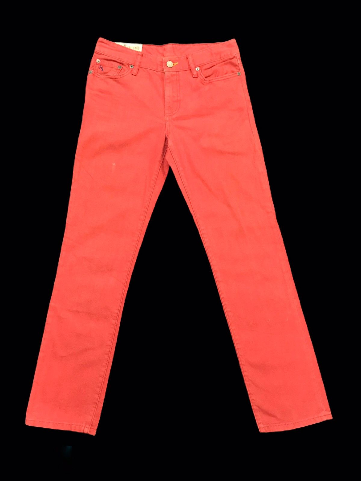 Polo Ralph Lauren × RRL Ralph Lauren Vintage Polo R. Lauren Red Regular Straight Jeans Size US 28 / EU 44 - 2 Thumbnail