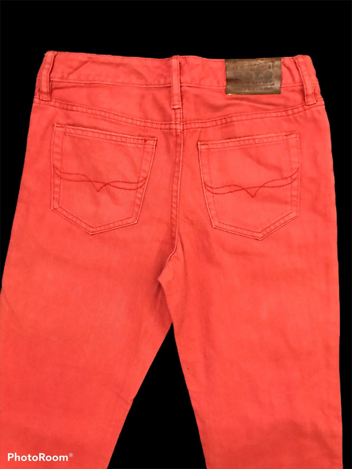 Polo Ralph Lauren × RRL Ralph Lauren Vintage Polo R. Lauren Red Regular Straight Jeans Size US 28 / EU 44 - 5 Thumbnail