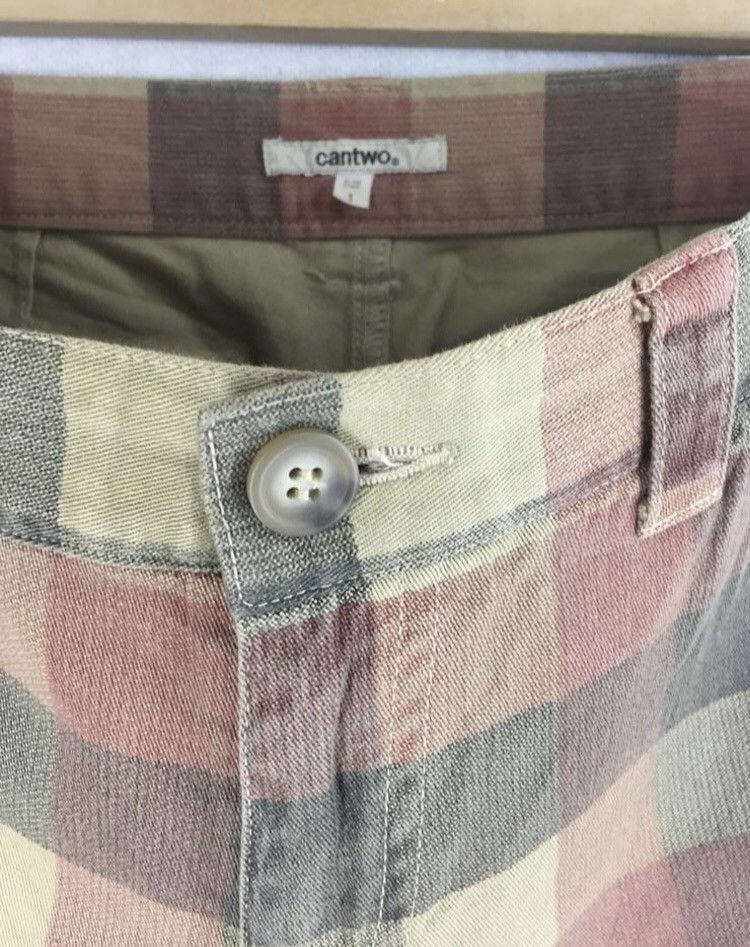 Japanese Brand Japanese Brand Cantwo Tartan/Check Regular Pants Size US 30 / EU 46 - 5 Thumbnail