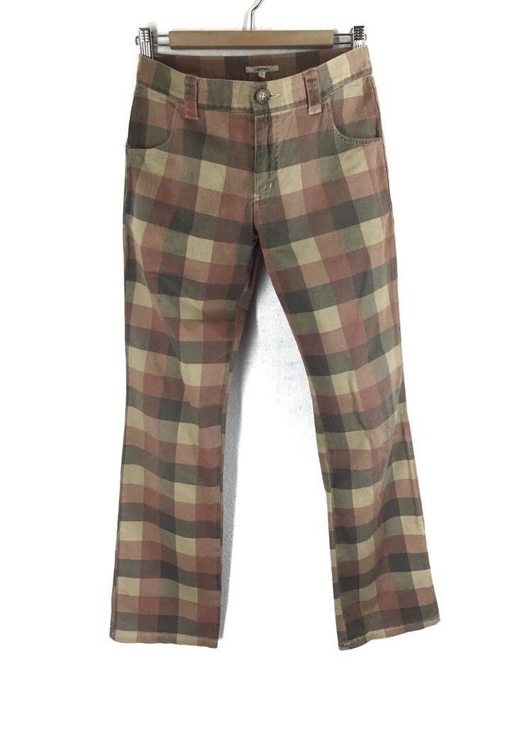 Japanese Brand Japanese Brand Cantwo Tartan/Check Regular Pants Size US 30 / EU 46 - 2 Thumbnail