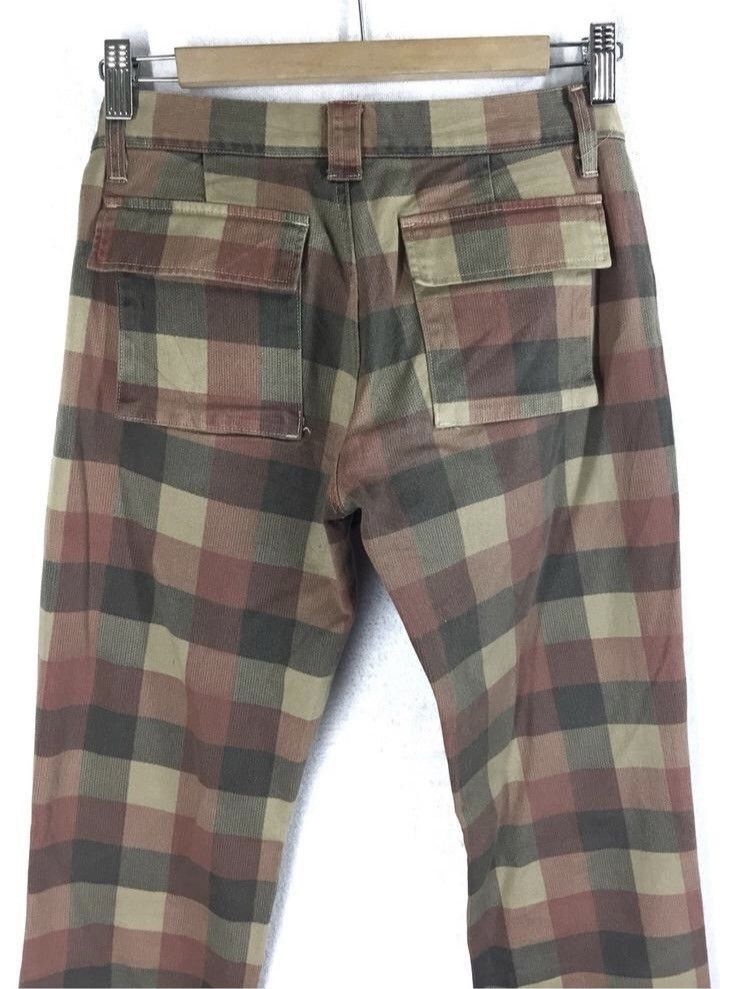 Japanese Brand Japanese Brand Cantwo Tartan/Check Regular Pants Size US 30 / EU 46 - 4 Thumbnail