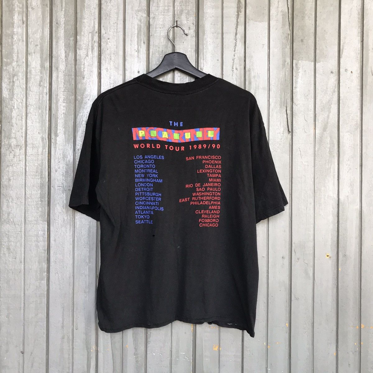Band Tees × Vintage 🔥Vintage PAUL MC CARTNEY Tour 1991 the beatles Size US L / EU 52-54 / 3 - 10 Thumbnail