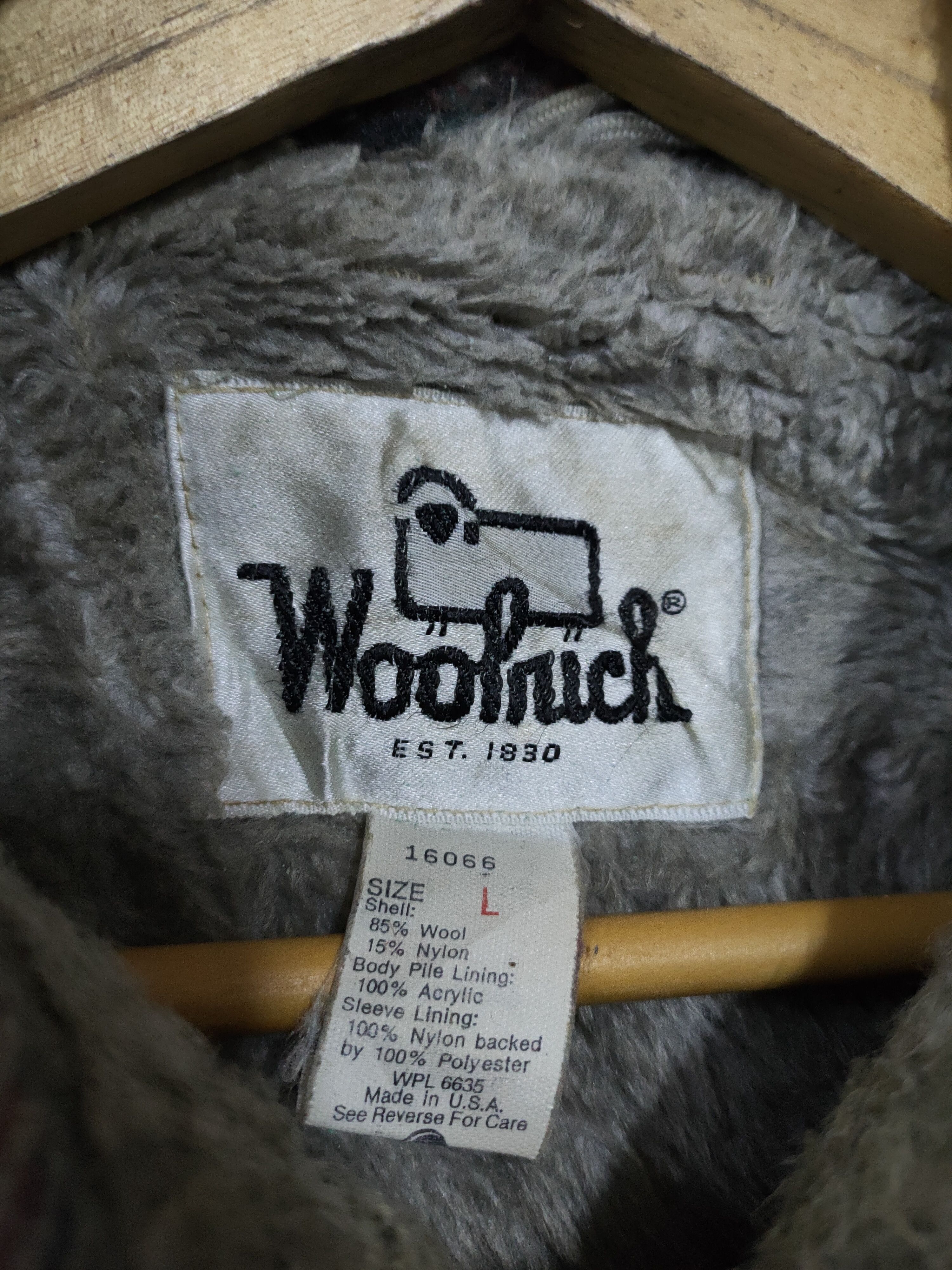 Vintage VTG WOOLRICH WOOL TARTAN JACKETS Size US L / EU 52-54 / 3 - 7 Thumbnail
